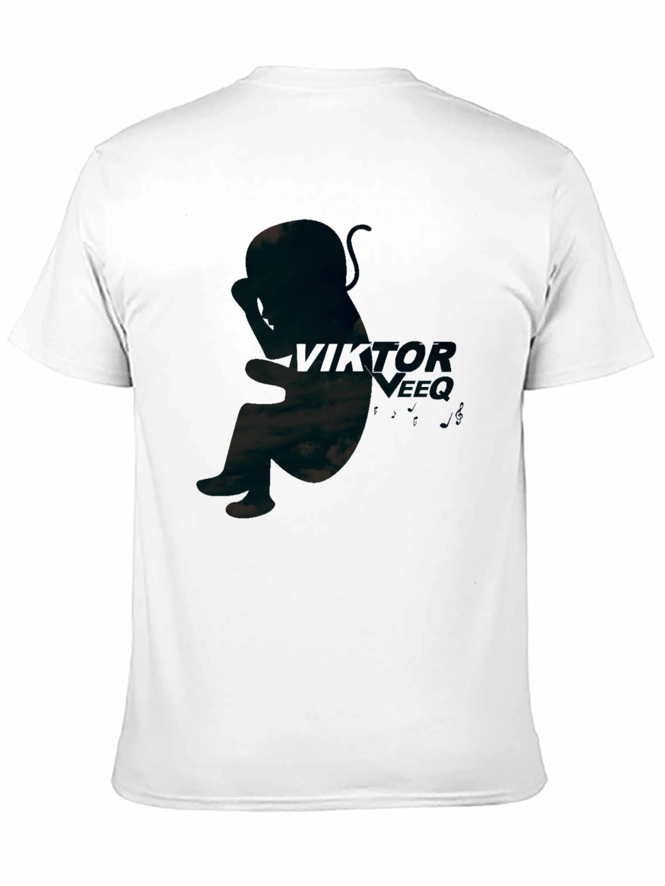 Viktor Veeq Graphic Black T-Shirt