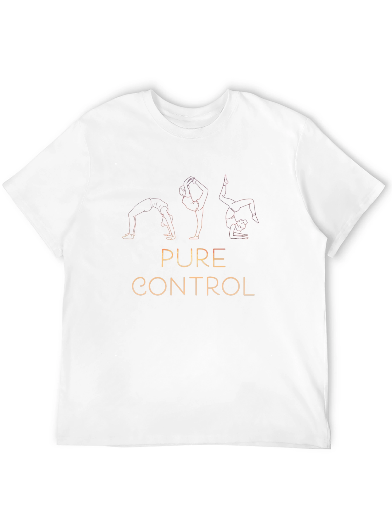 Pure Control Yoga Graphic Tee - Black