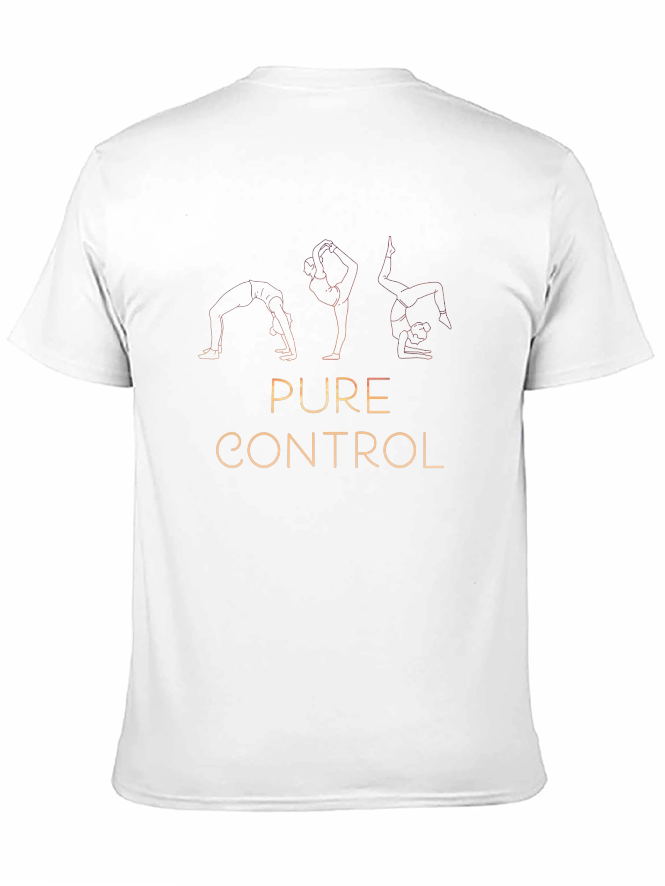 Pure Control Yoga Graphic Tee - Black