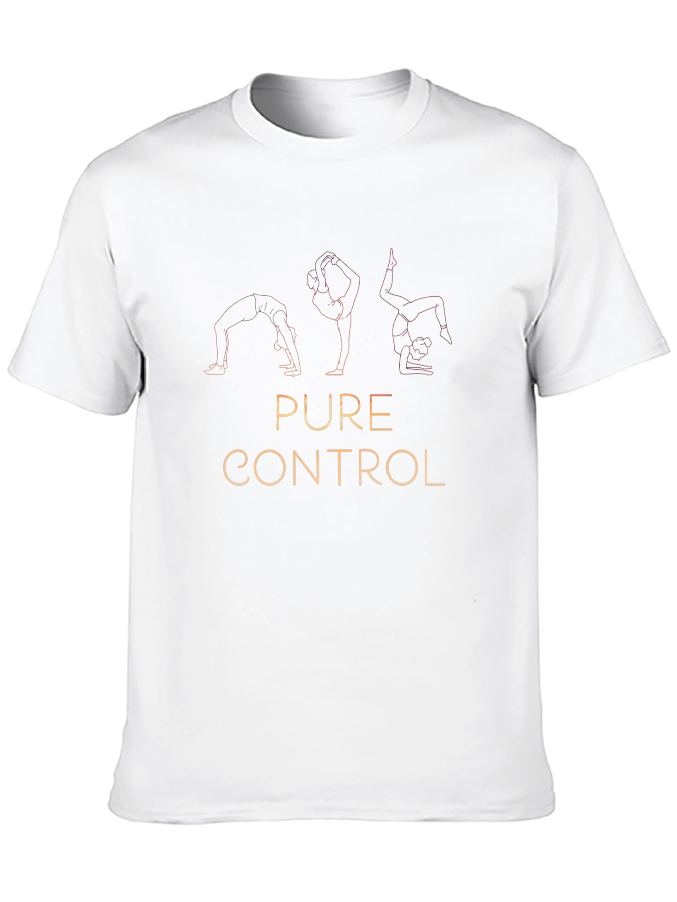 Pure Control Yoga Graphic Tee - Black