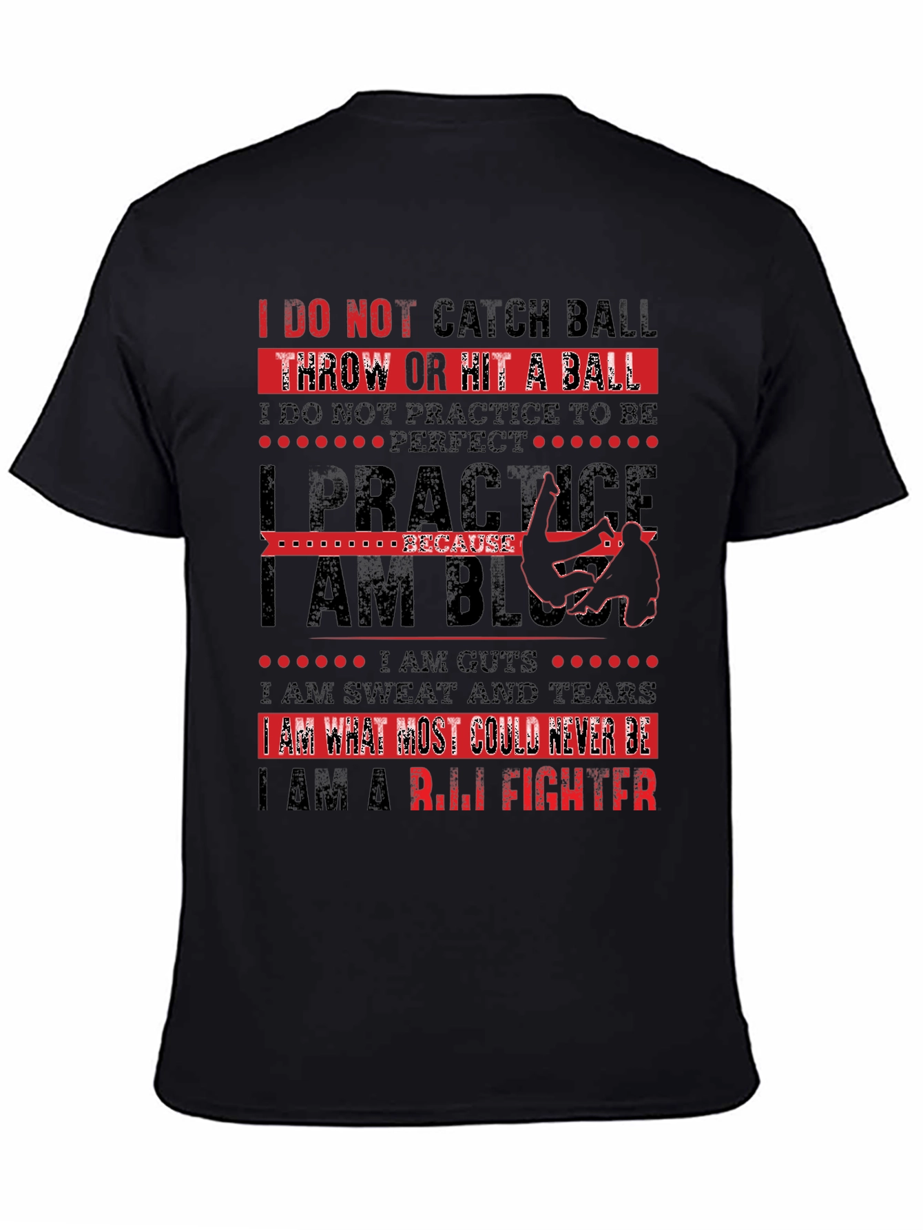 R.I.L.I Fighter Graphic T-Shirt - Gym & Training