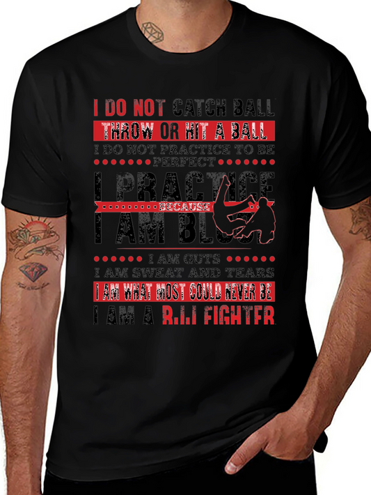 R.I.L.I Fighter Graphic T-Shirt - Gym & Training