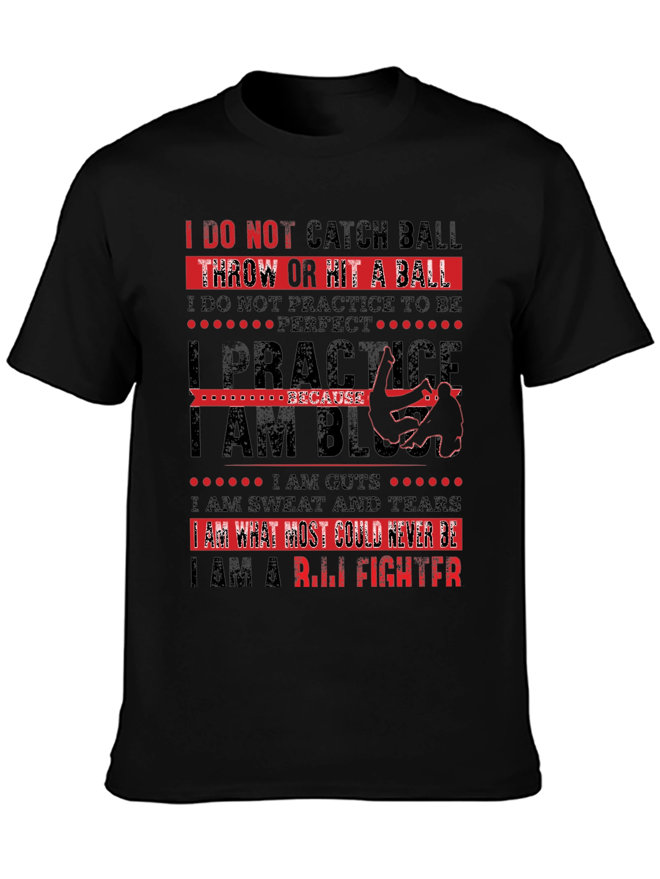 R.I.L.I Fighter Graphic T-Shirt - Gym & Training