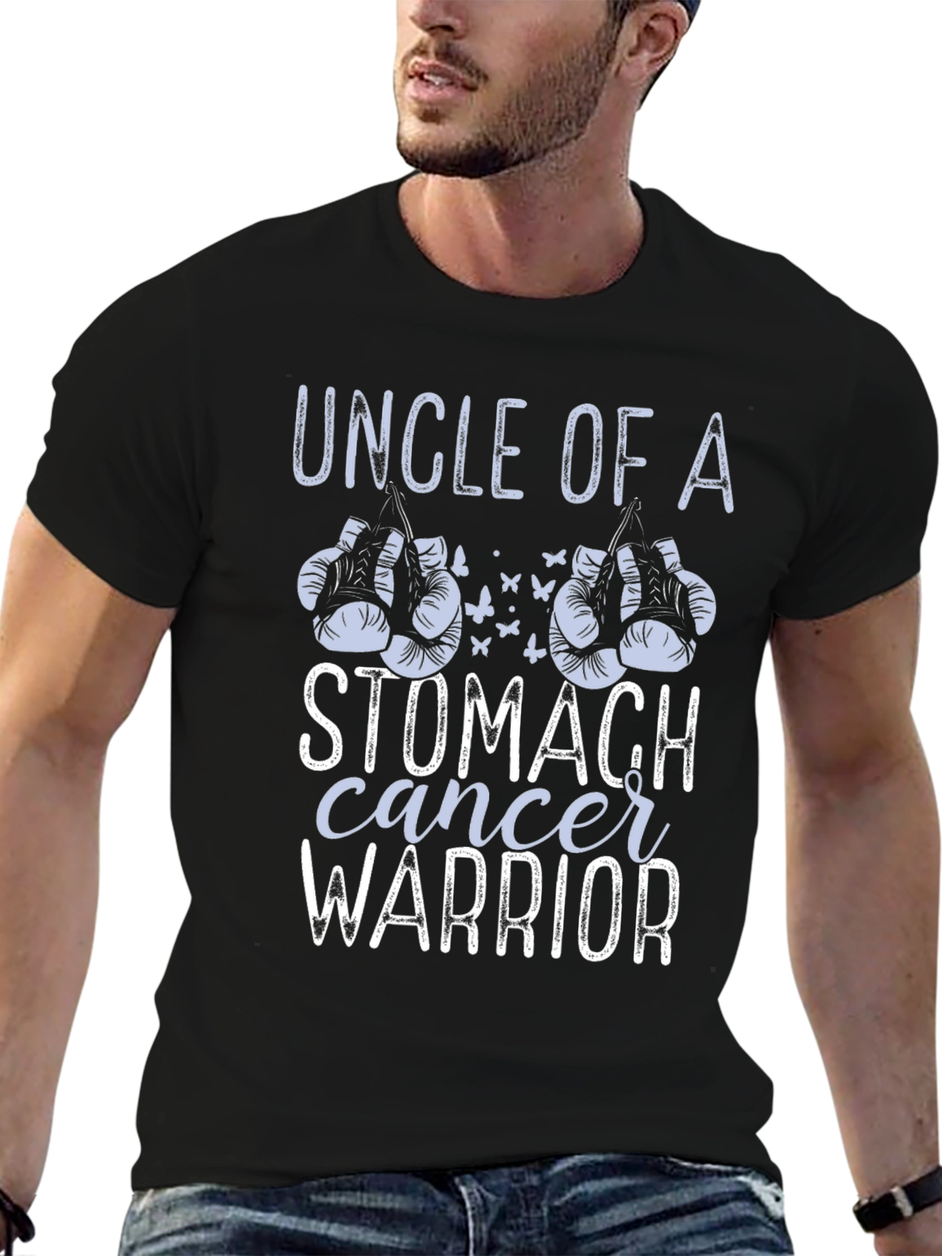 Uncle of a Stomach Cancer Warrior T-Shirt