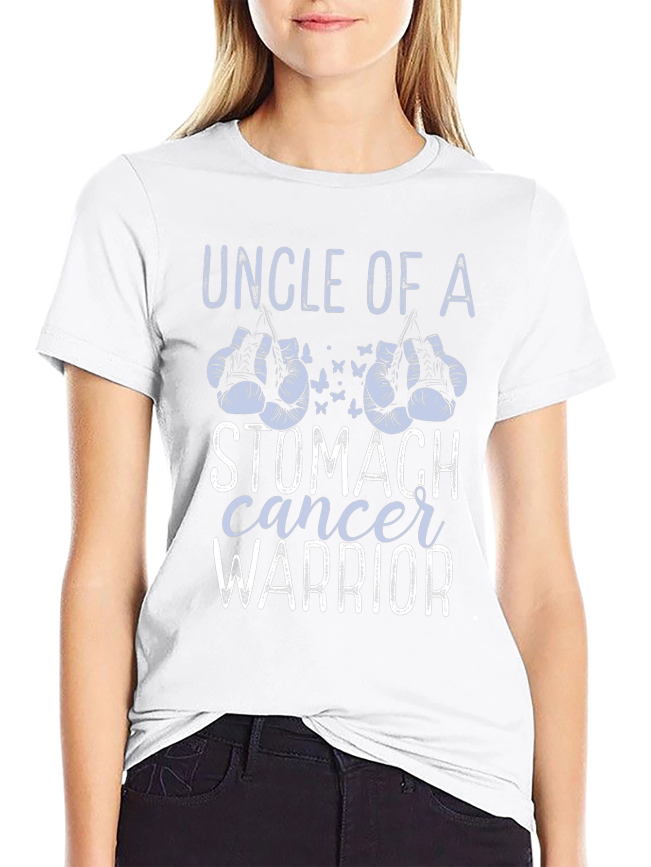 Uncle of a Stomach Cancer Warrior T-Shirt