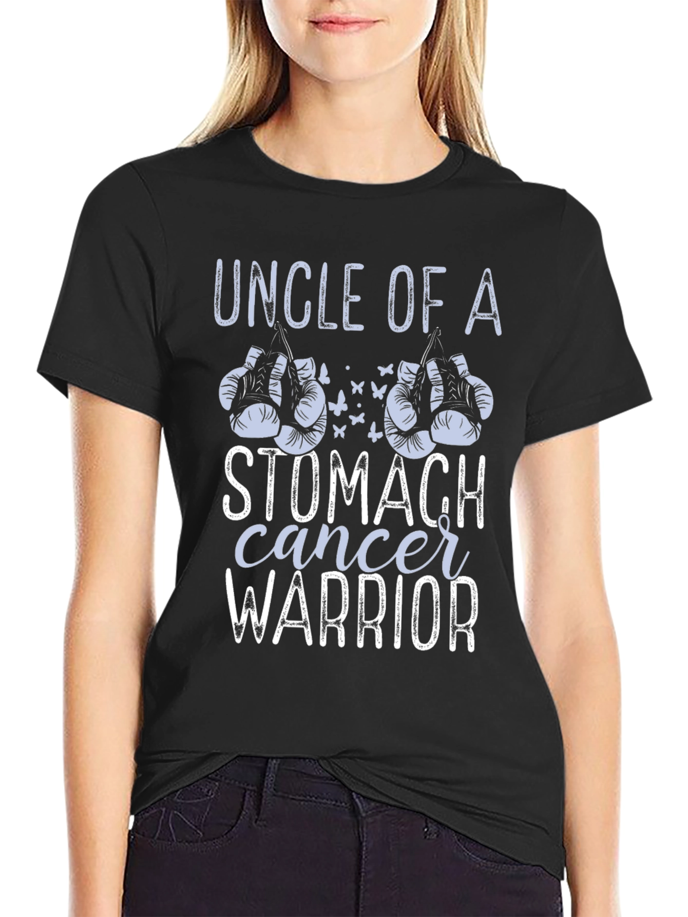 Uncle of a Stomach Cancer Warrior T-Shirt