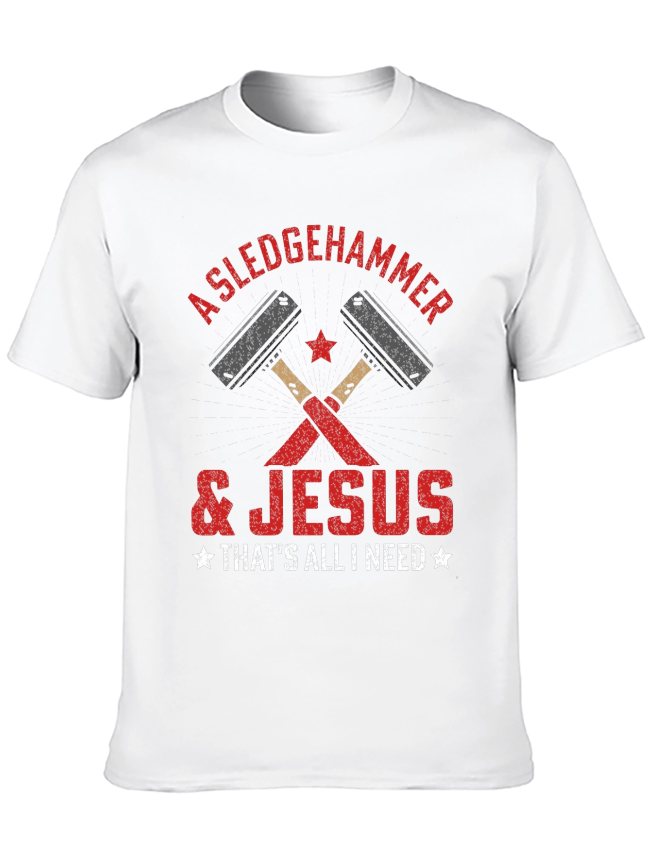 Sledgehammer and Jesus T-Shirt