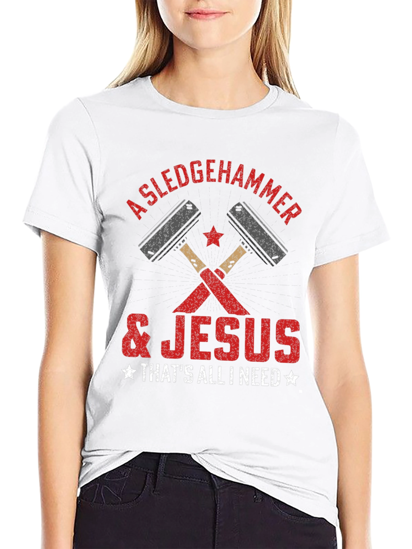 Sledgehammer and Jesus T-Shirt