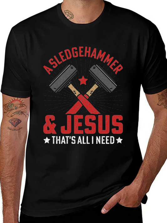 Sledgehammer and Jesus T-Shirt