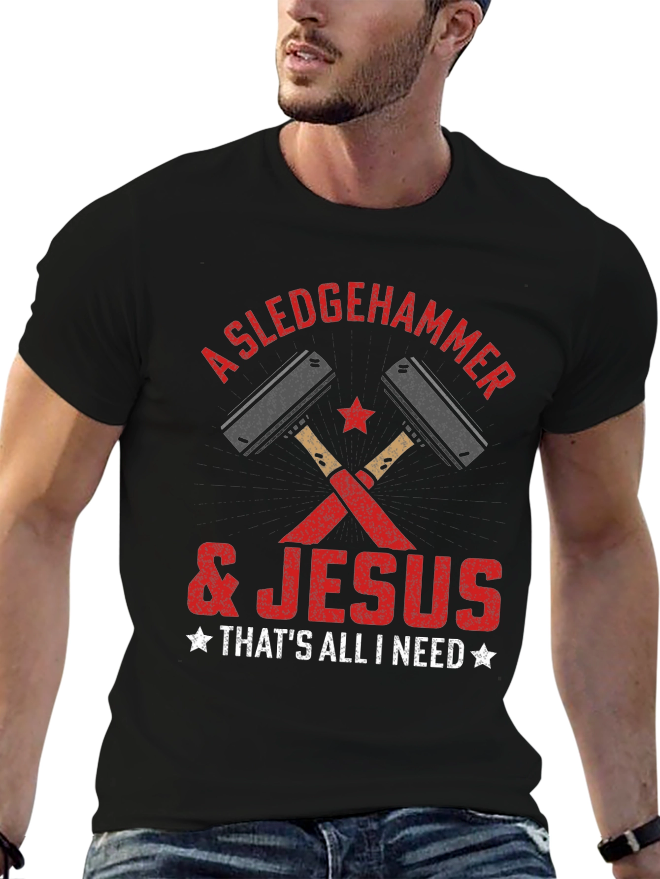 Sledgehammer and Jesus T-Shirt