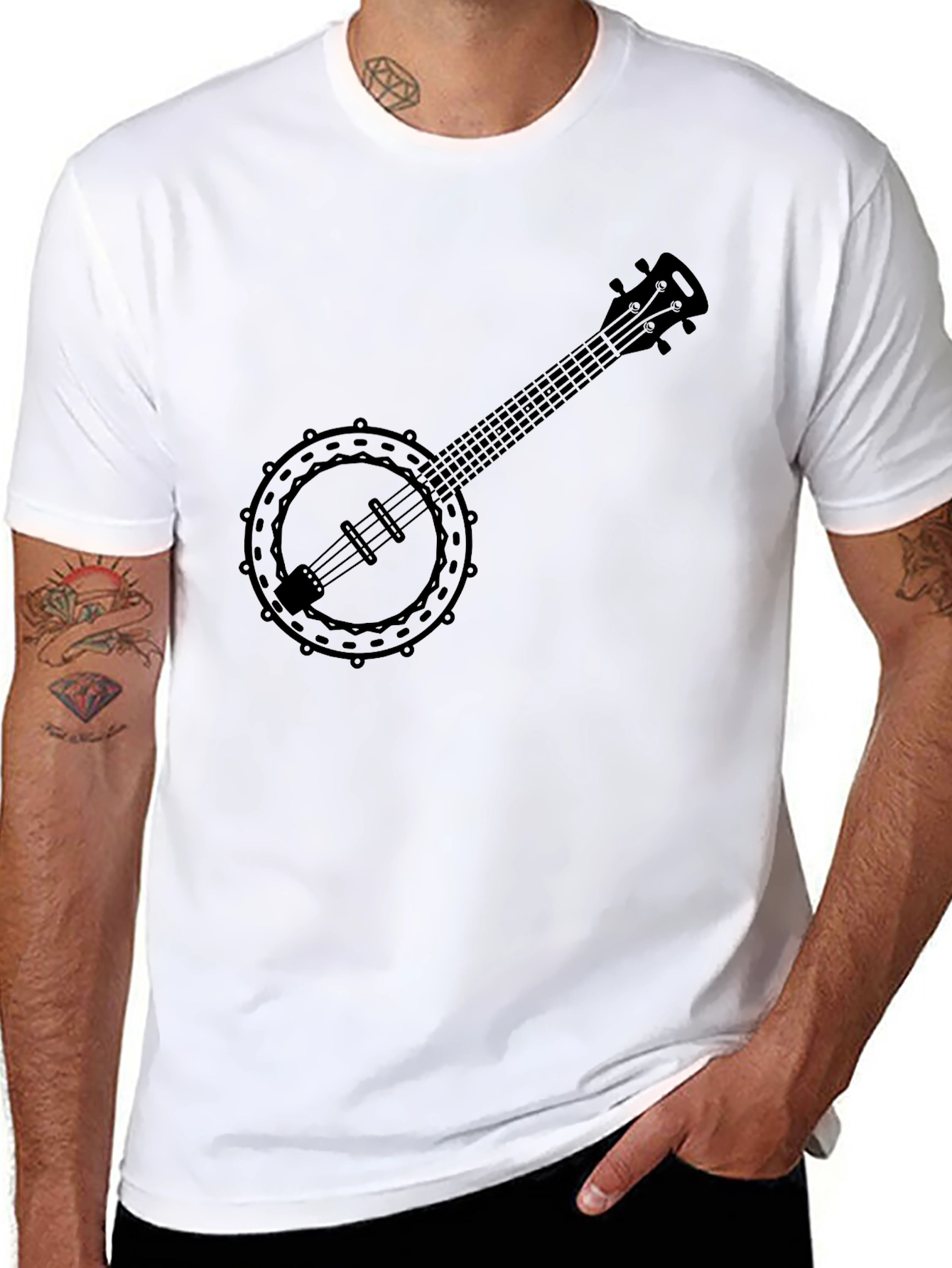 Banjo Graphic Tee - Musicians Apparel