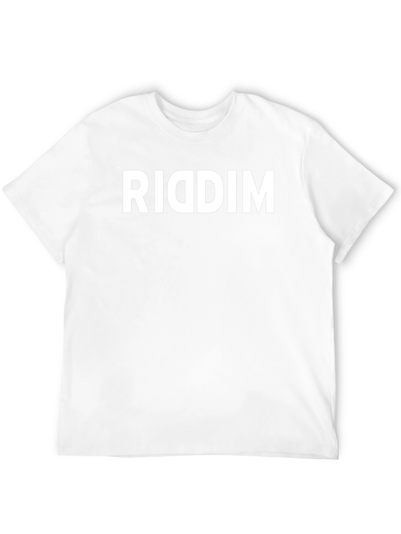 Riddim Black T-Shirt - Music Inspired Graphic Tee
