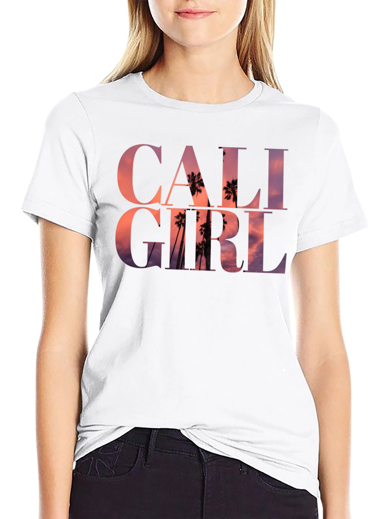 Cali Girl Graphic Tee - California Dreamin