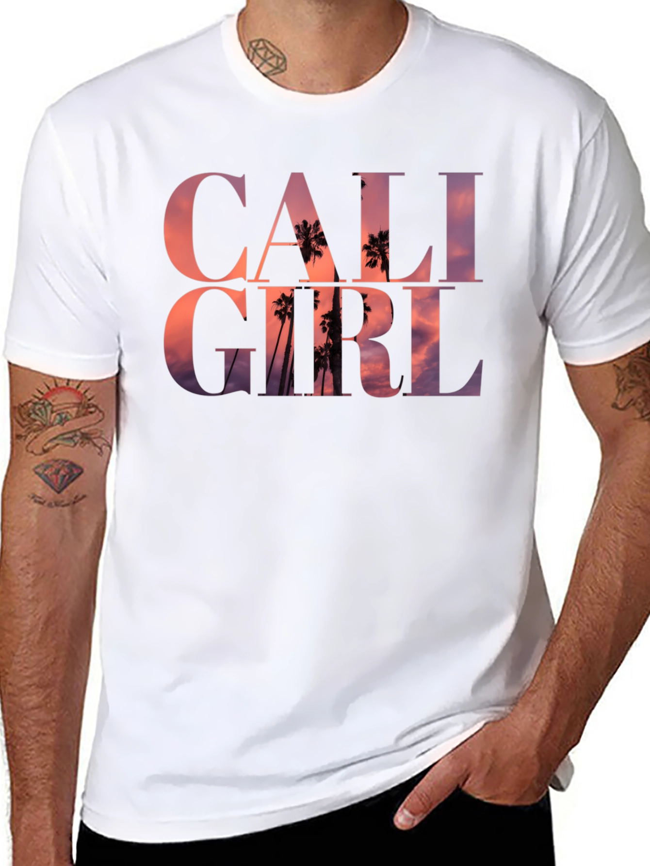 Cali Girl Graphic Tee - California Dreamin