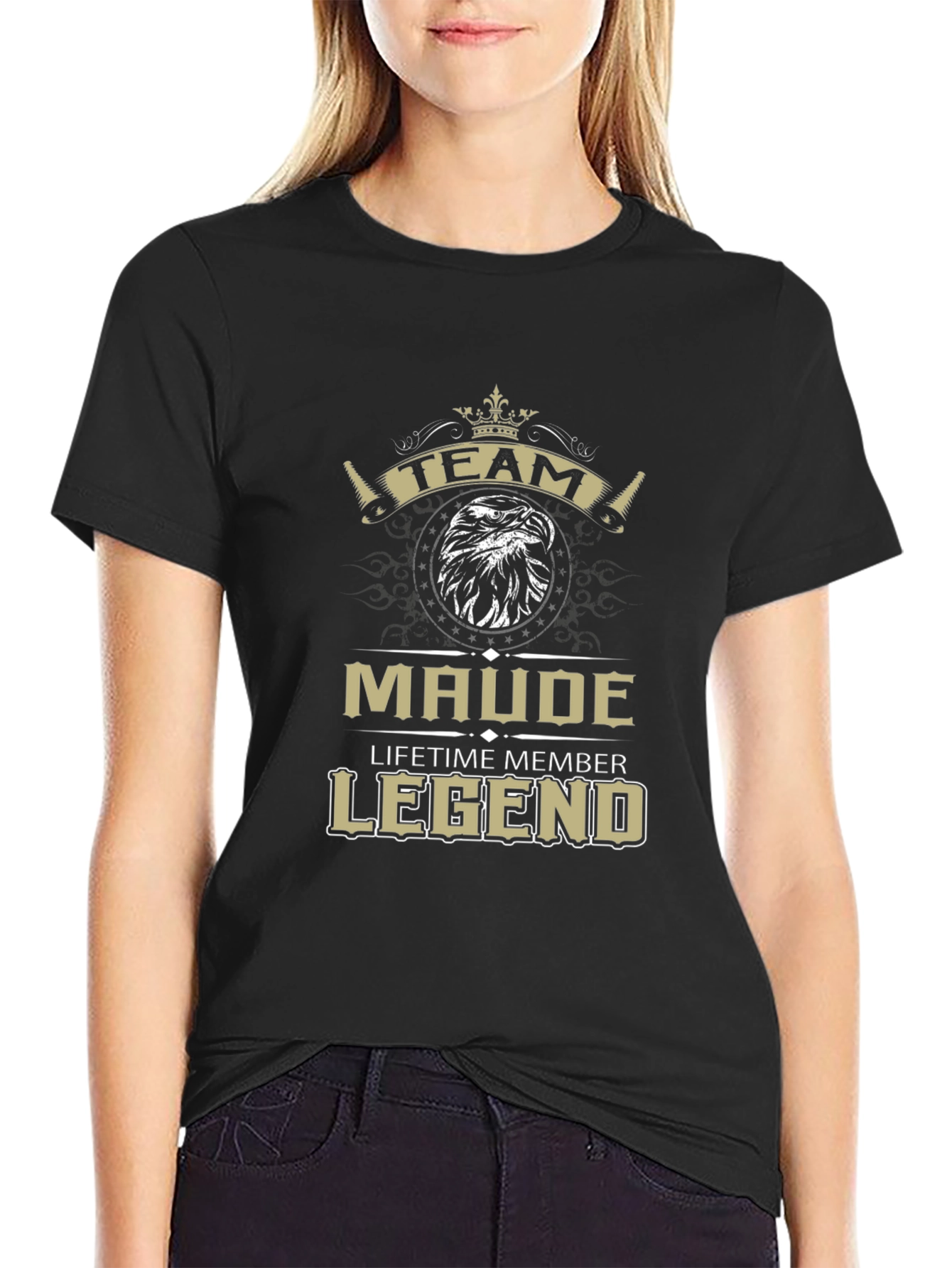 Team Maude Legend Black T-Shirt