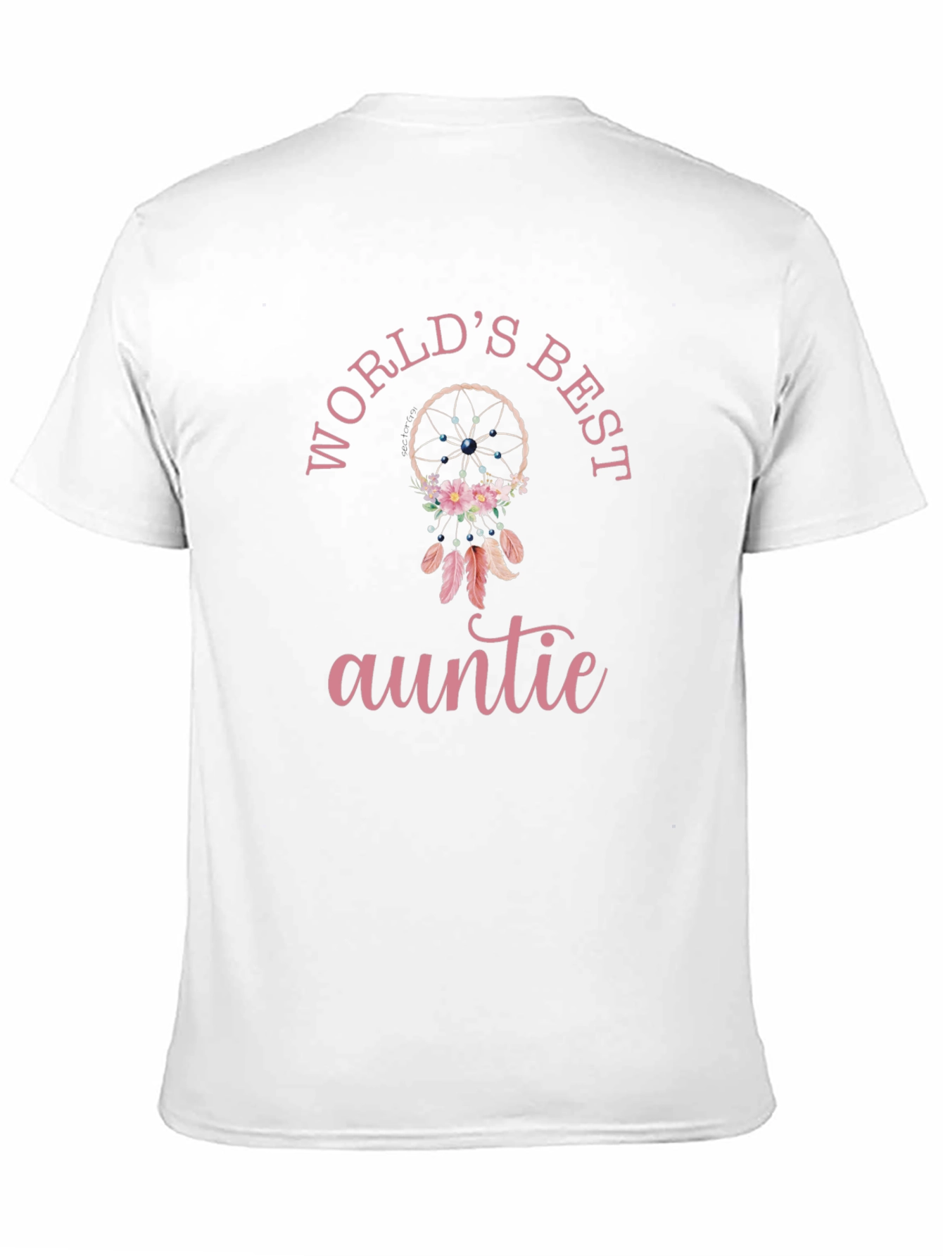 Worlds Best Auntie Dreamcatcher Graphic Tee