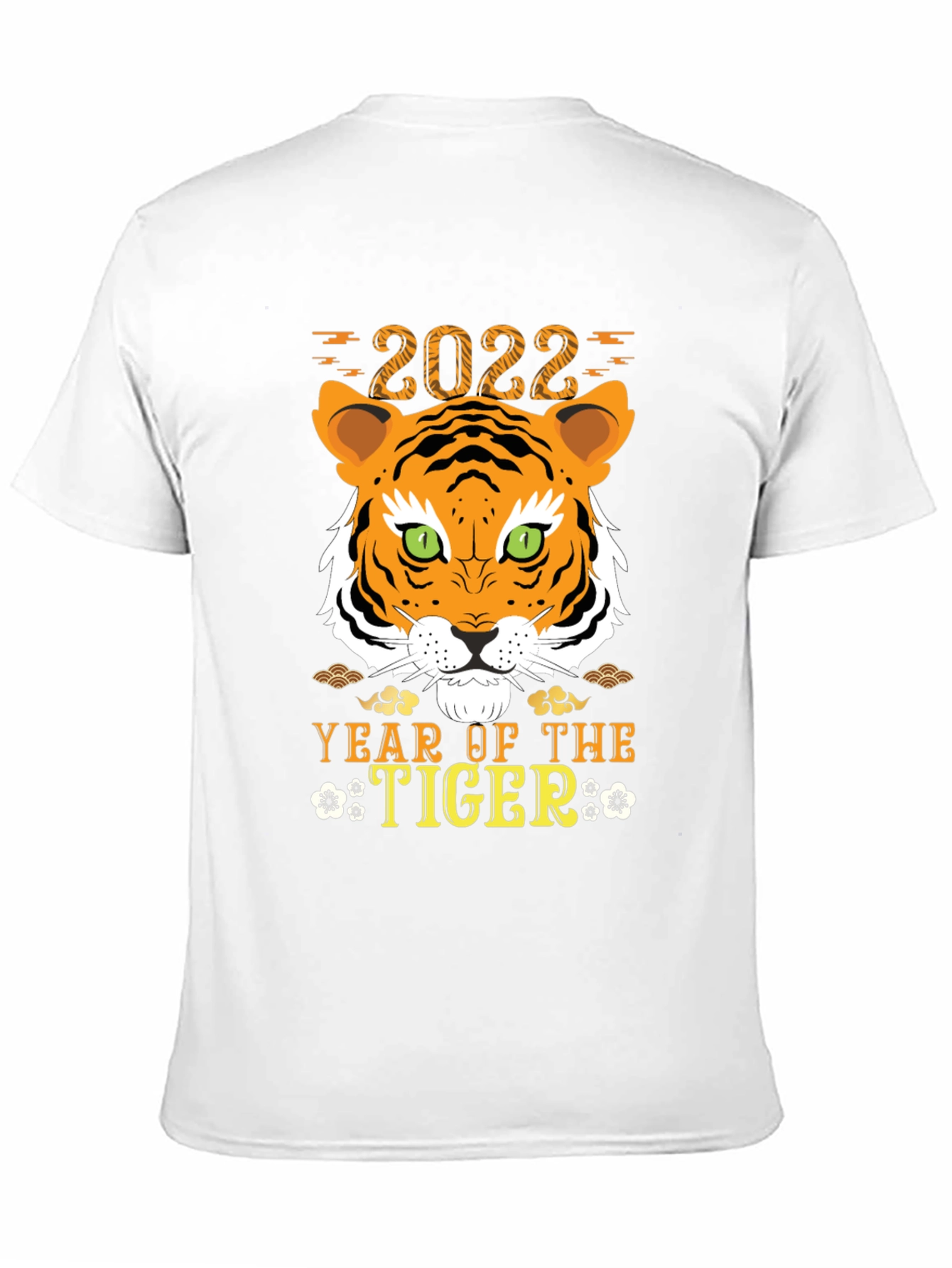 Year of the Tiger 2022 Black T-Shirt