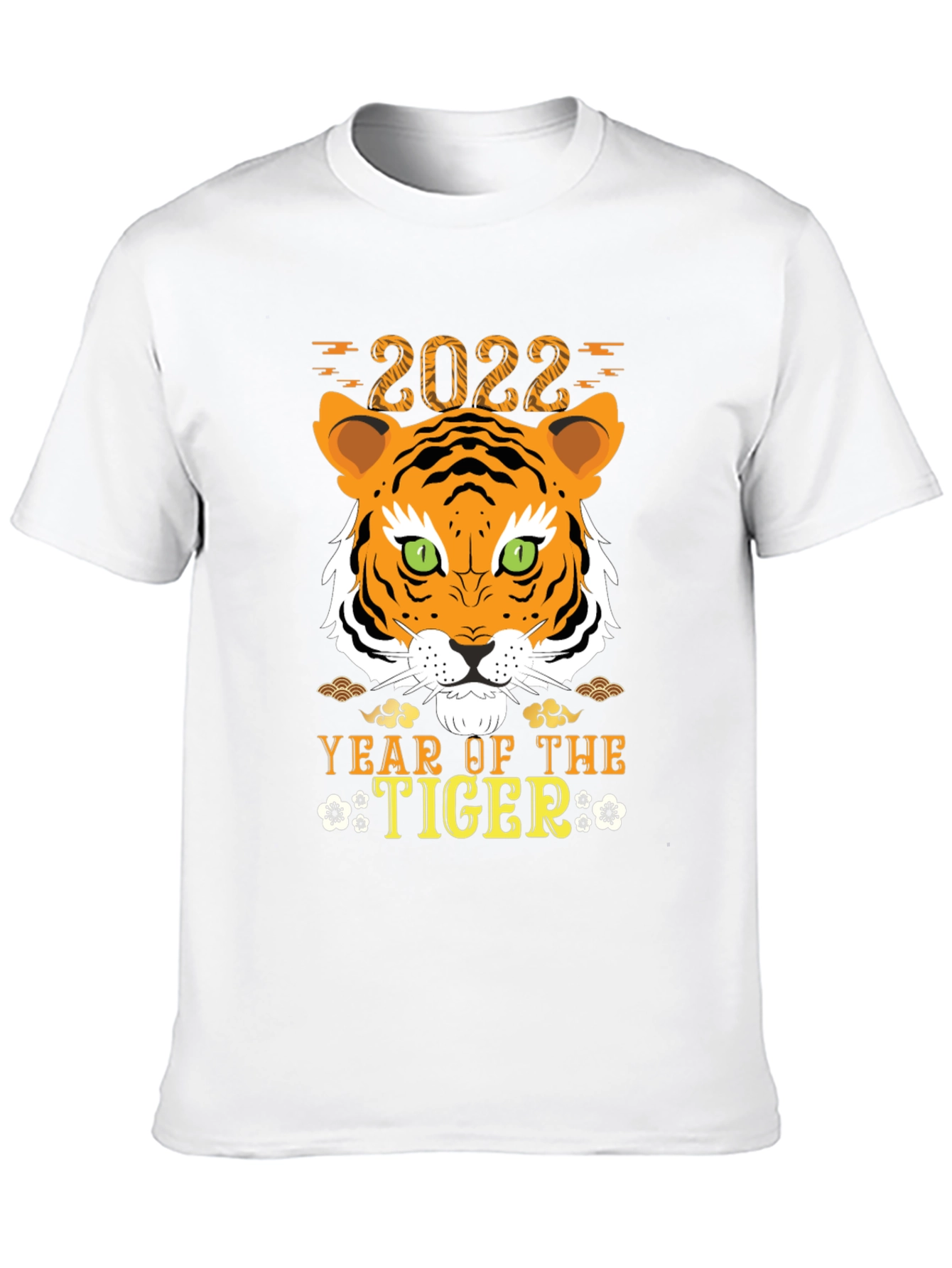 Year of the Tiger 2022 Black T-Shirt