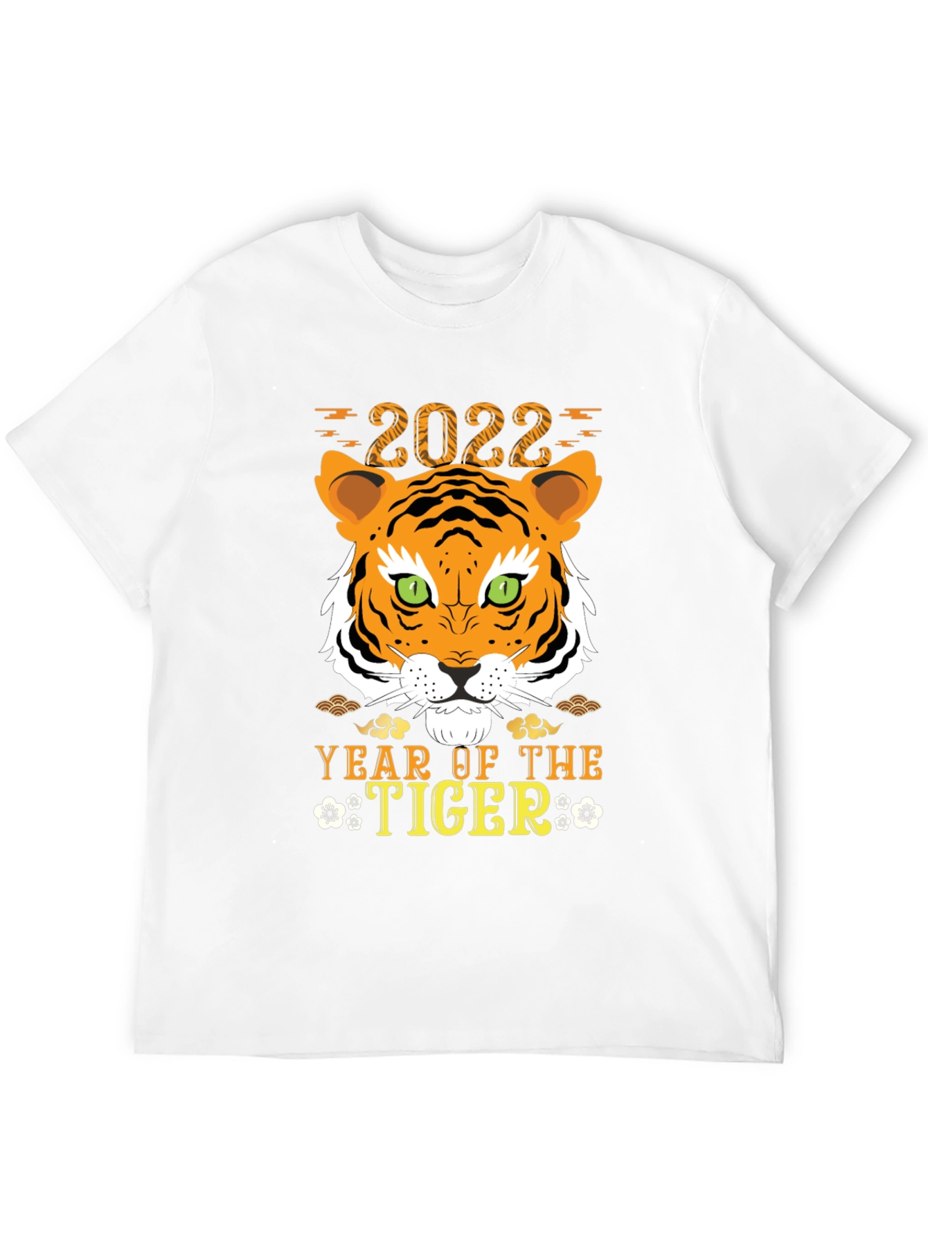 Year of the Tiger 2022 Black T-Shirt