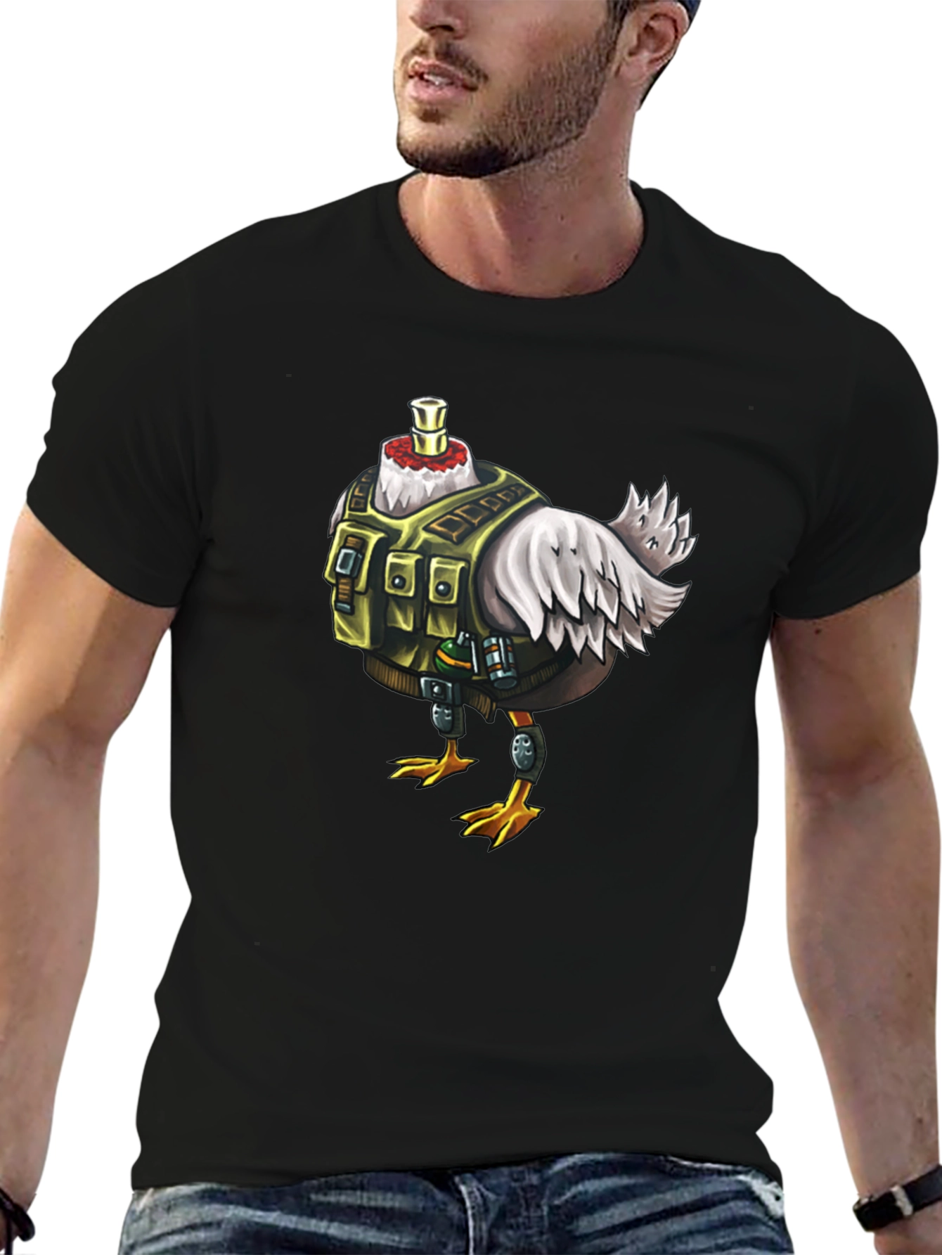 Tactical Chicken T-Shirt - Military Humor Tee