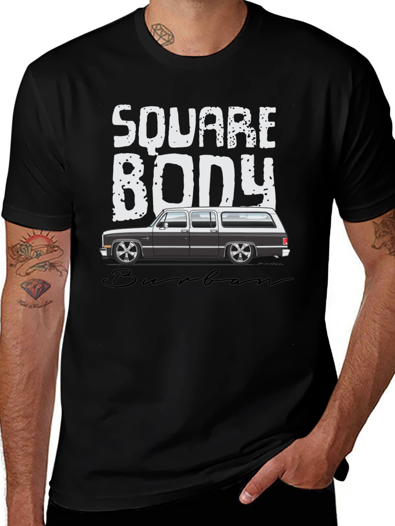 Square Body Suburban T-Shirt | Automotive Tee