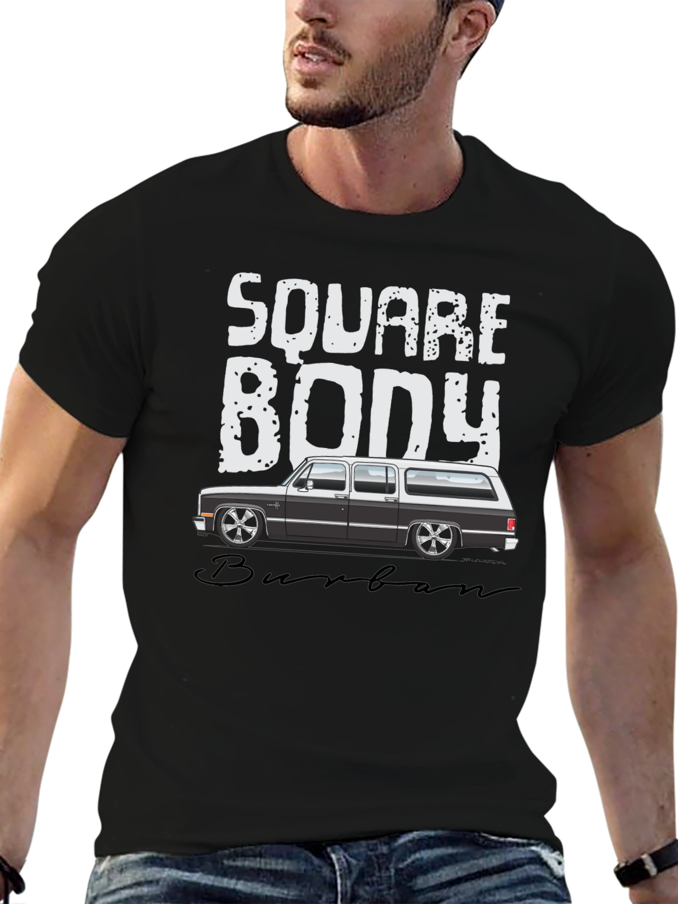 Square Body Suburban T-Shirt | Automotive Tee