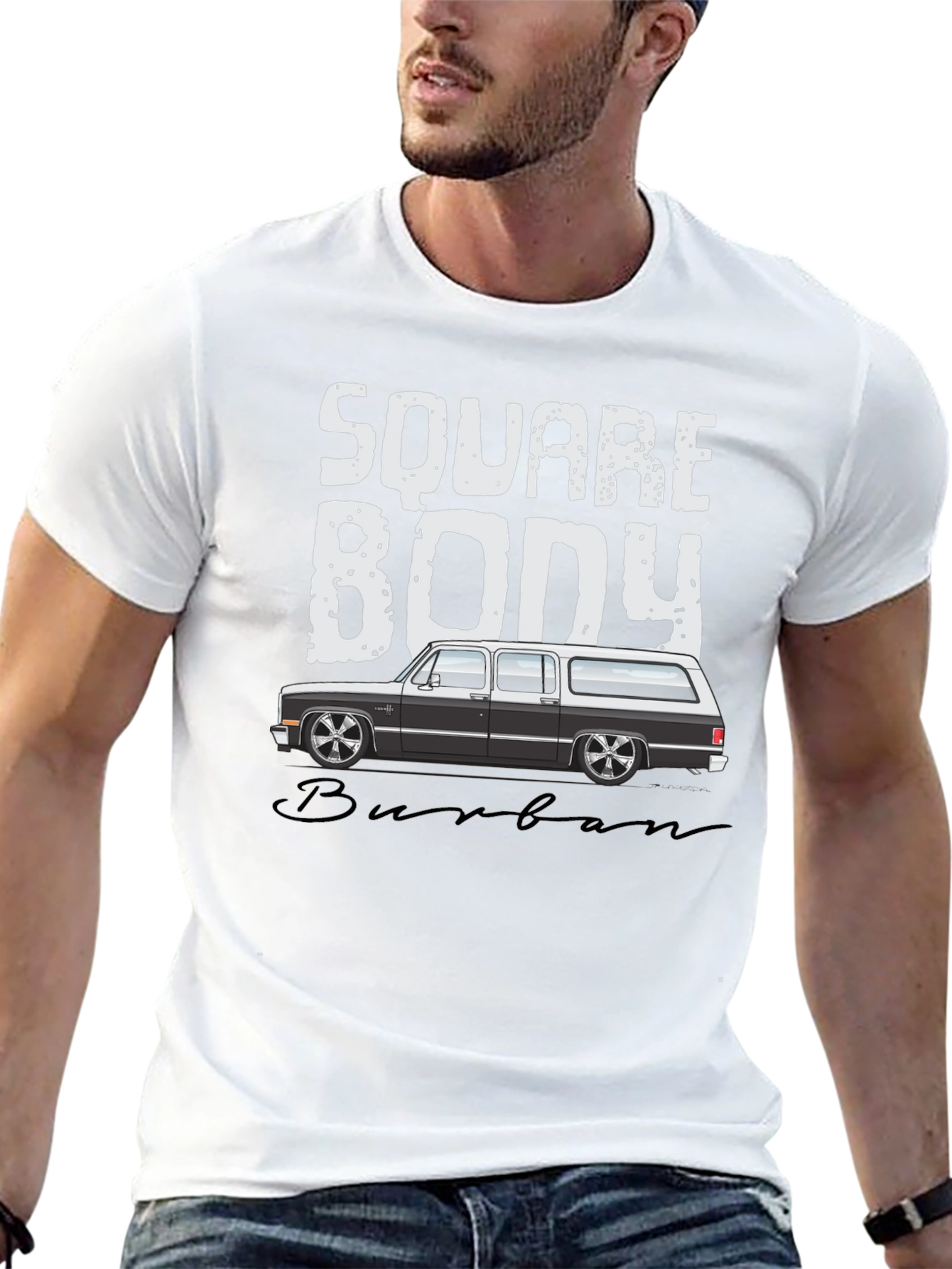 Square Body Suburban T-Shirt | Automotive Tee