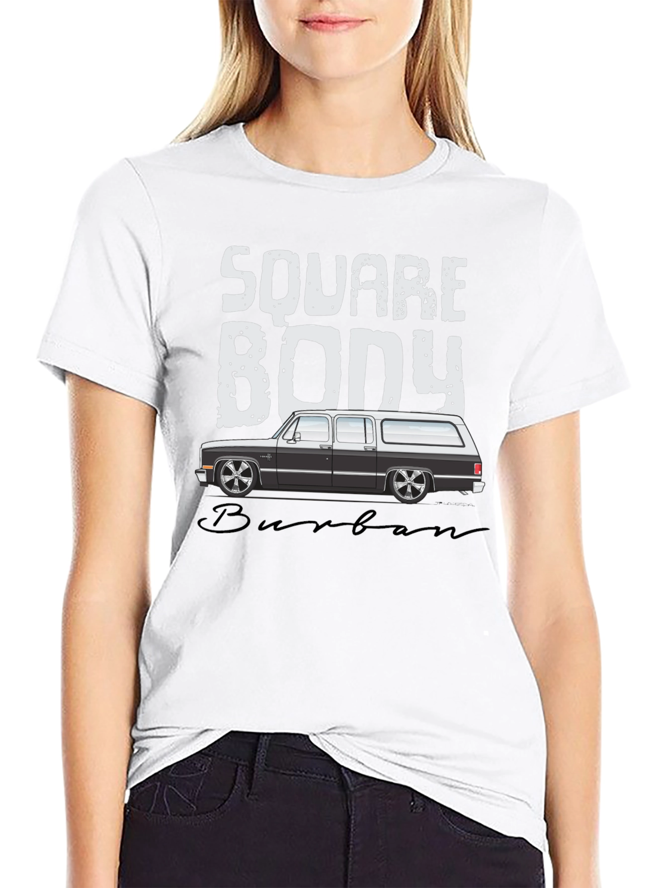 Square Body Suburban T-Shirt | Automotive Tee