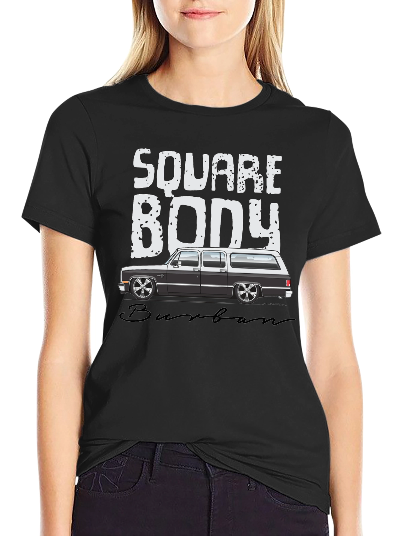 Square Body Suburban T-Shirt | Automotive Tee