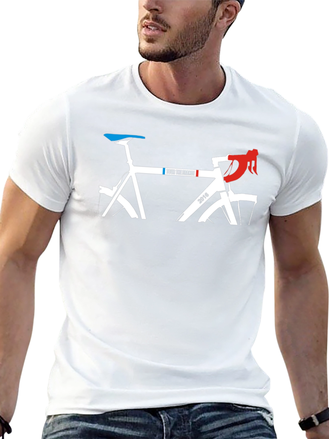 Tour de France Bike Graphic Tee