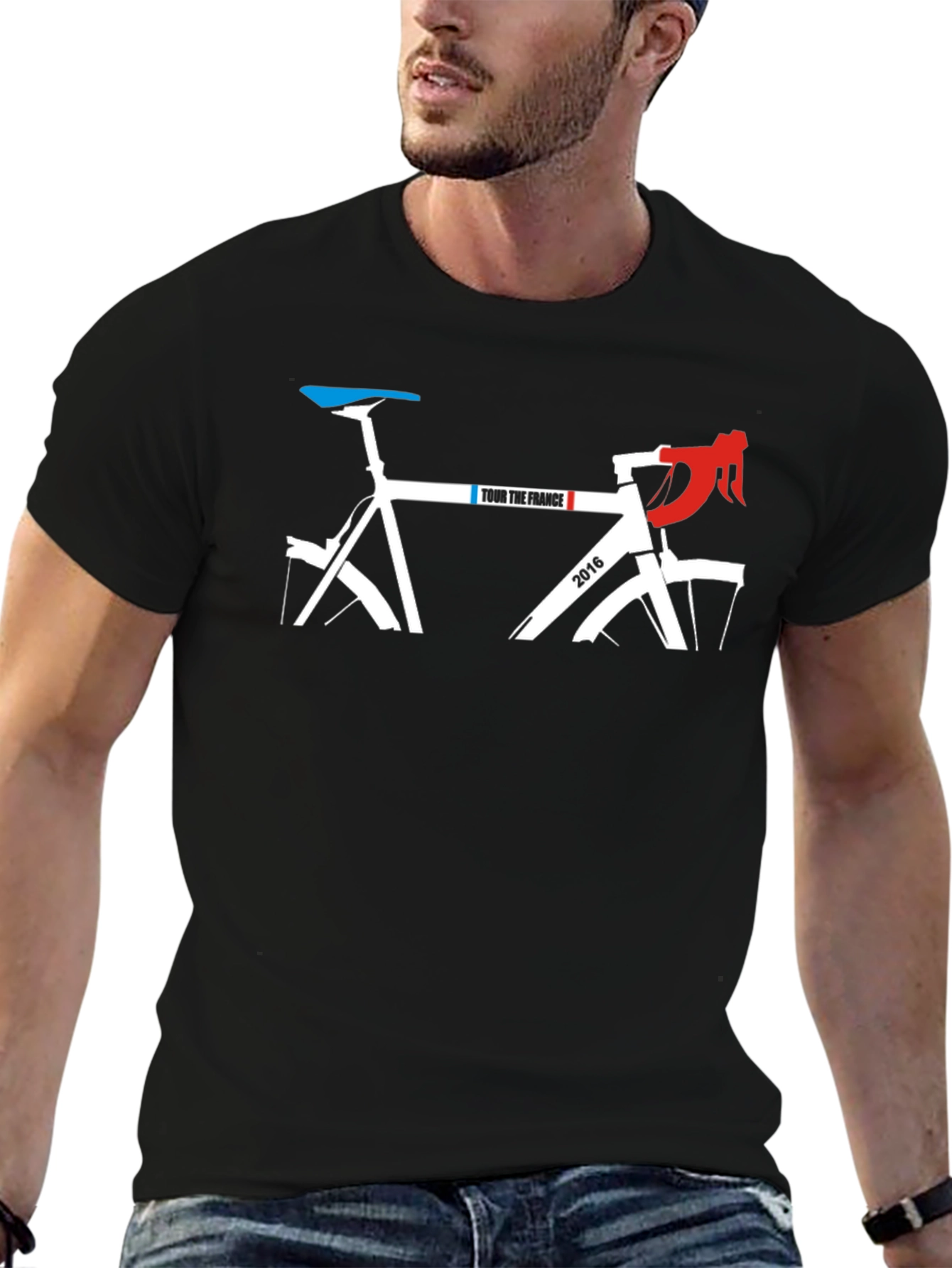 Tour de France Bike Graphic Tee
