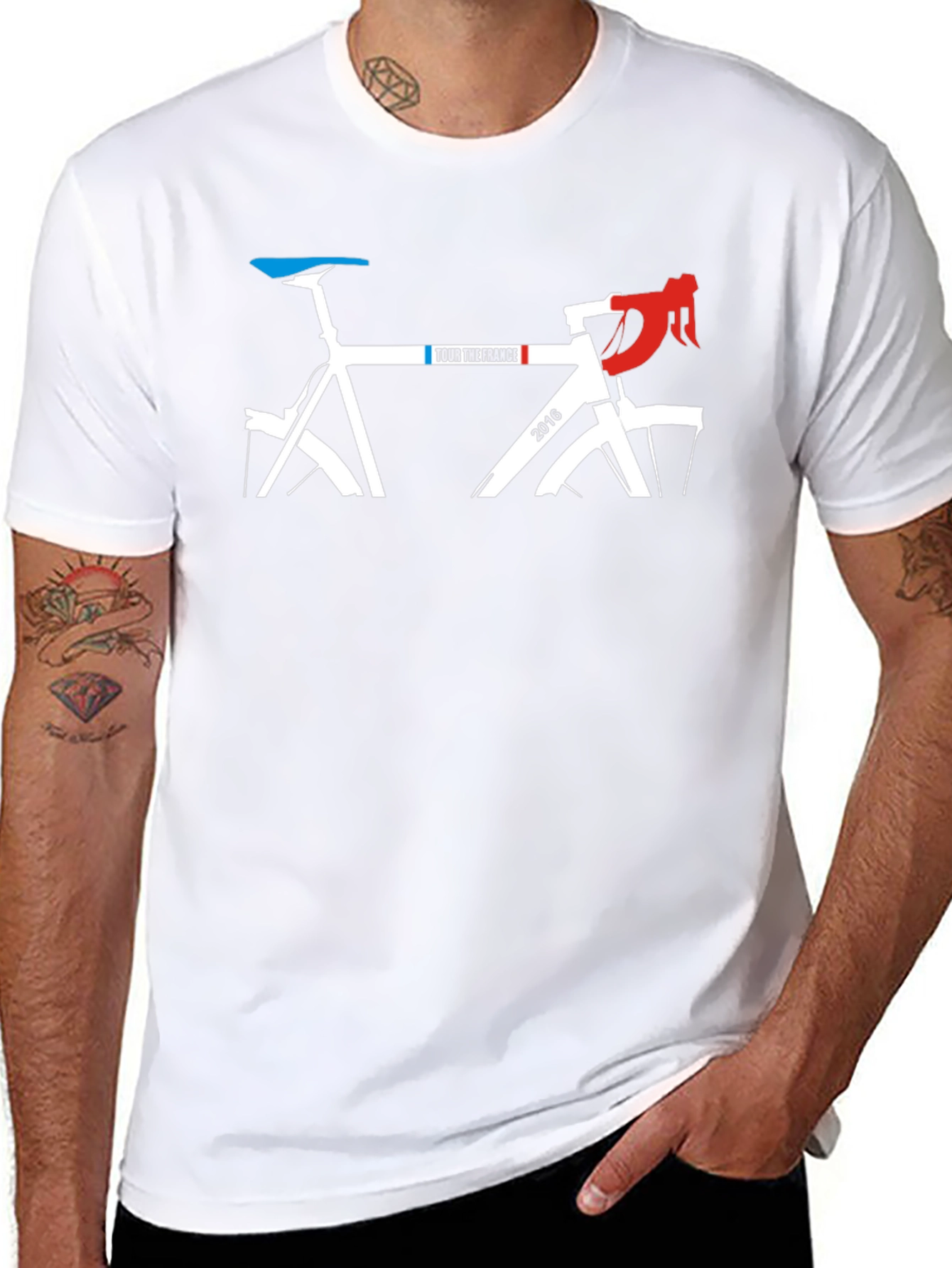 Tour de France Bike Graphic Tee