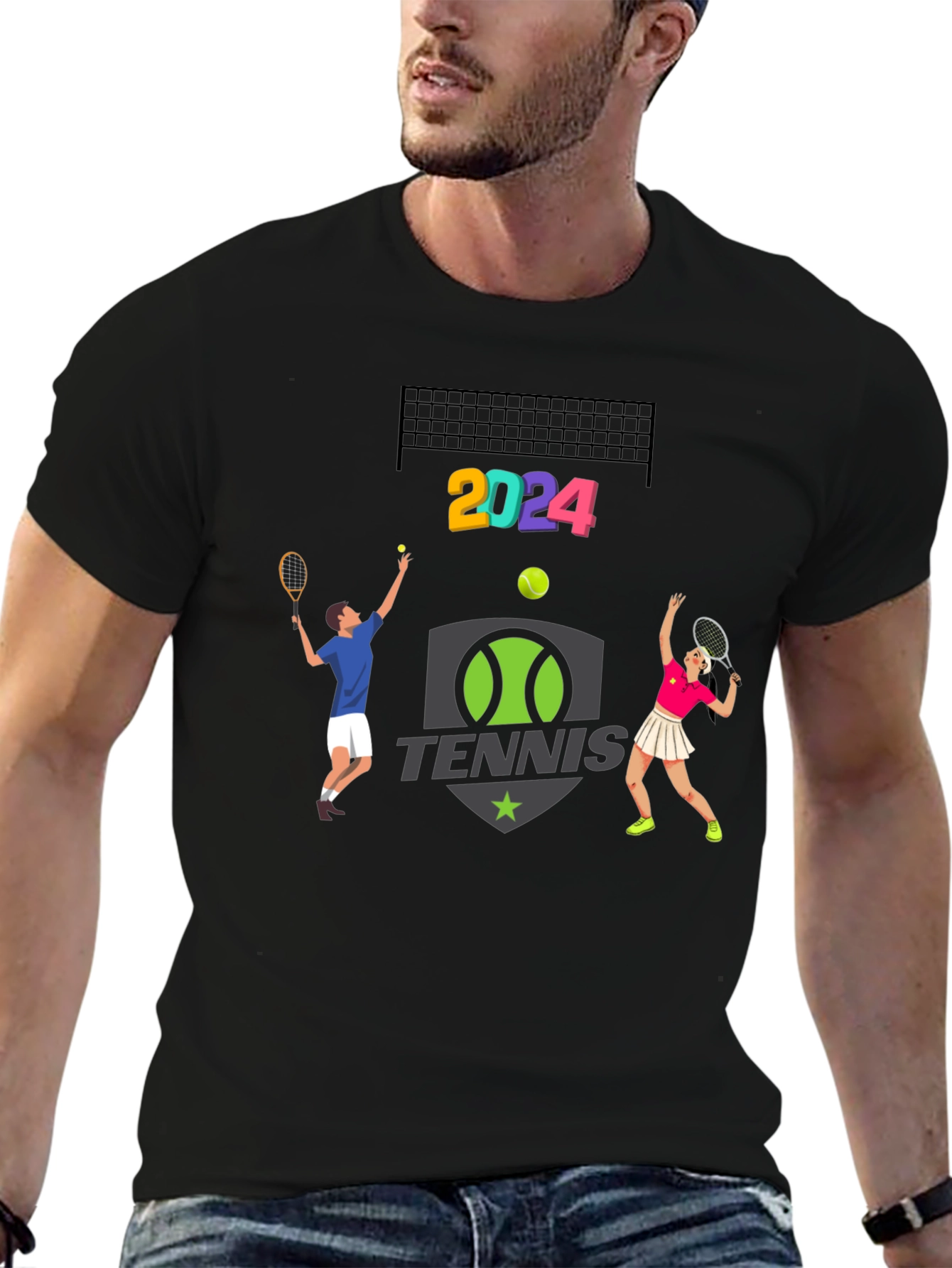 Tennis 2024 Graphic T-Shirt