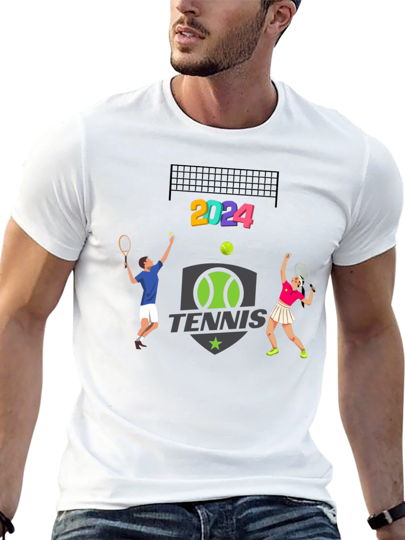 Tennis 2024 Graphic T-Shirt