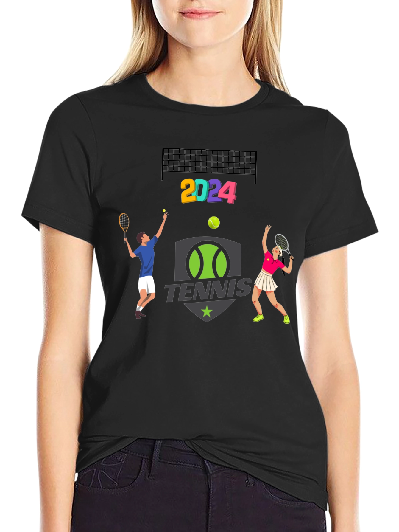Tennis 2024 Graphic T-Shirt