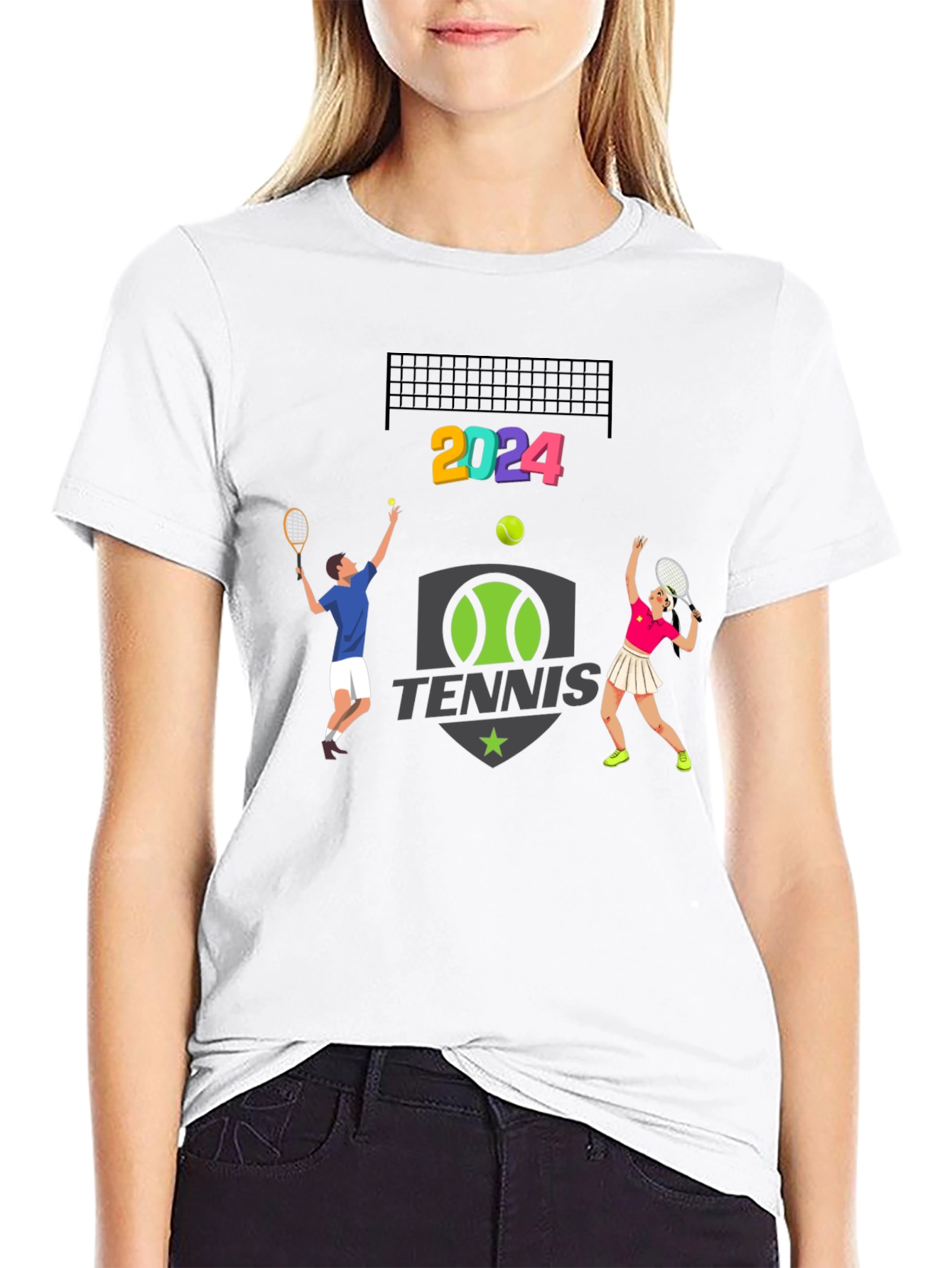 Tennis 2024 Graphic T-Shirt