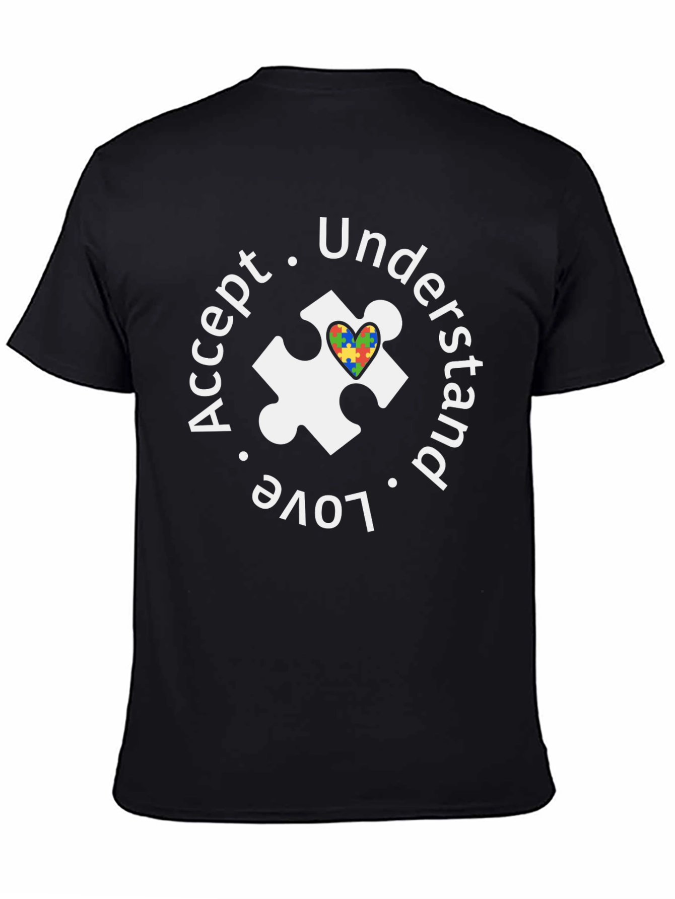 Accept Love Understand Autism Awareness T-Shirt