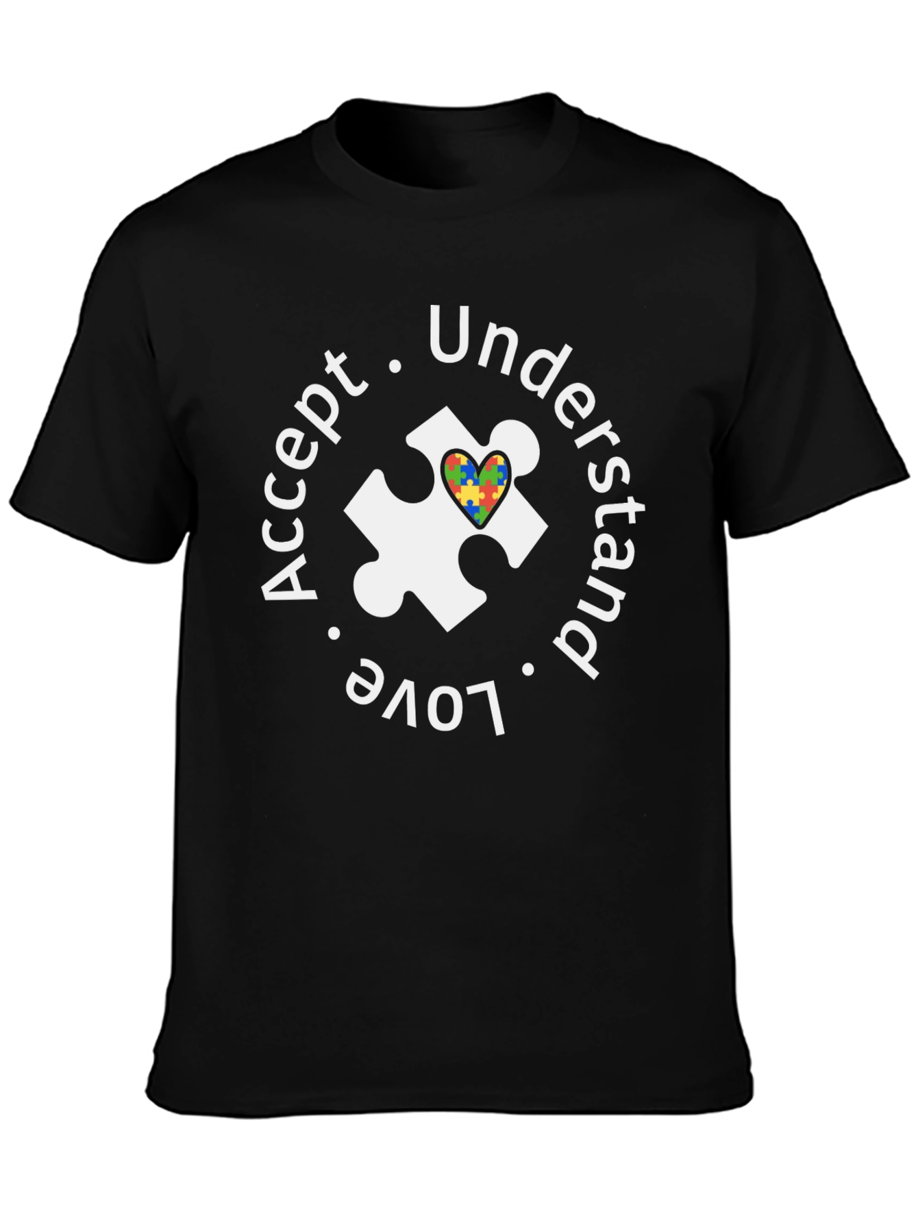 Accept Love Understand Autism Awareness T-Shirt