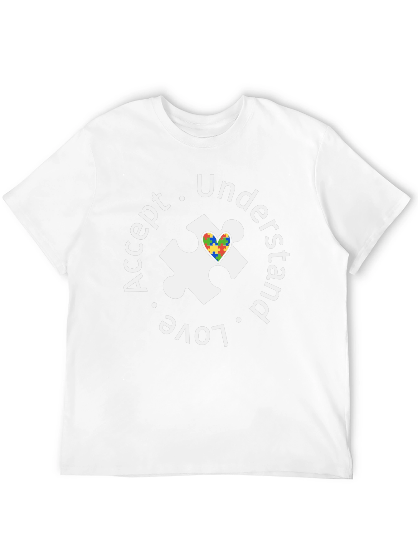 Accept Love Understand Autism Awareness T-Shirt