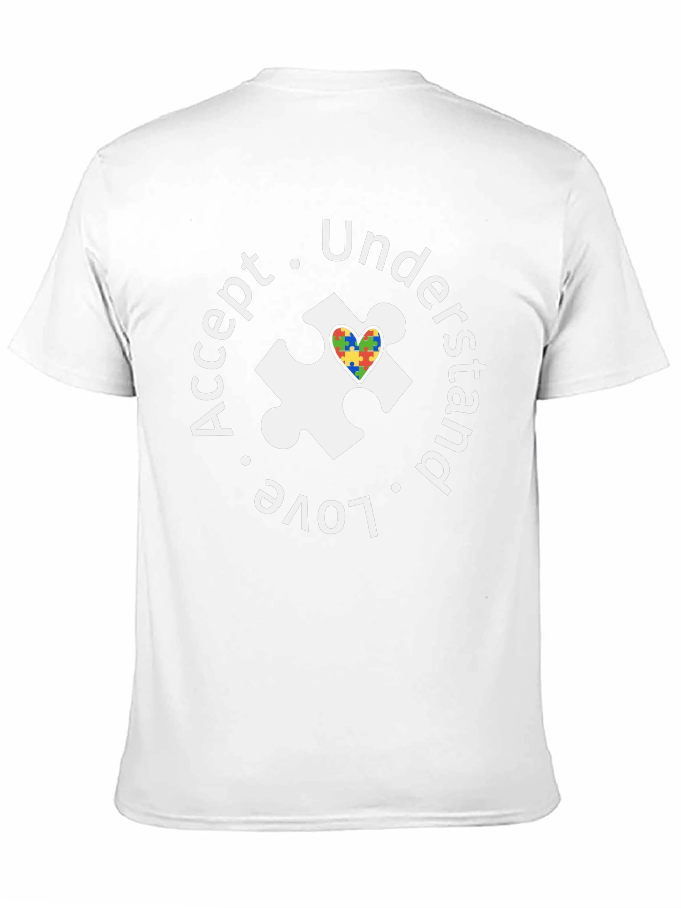 Accept Love Understand Autism Awareness T-Shirt