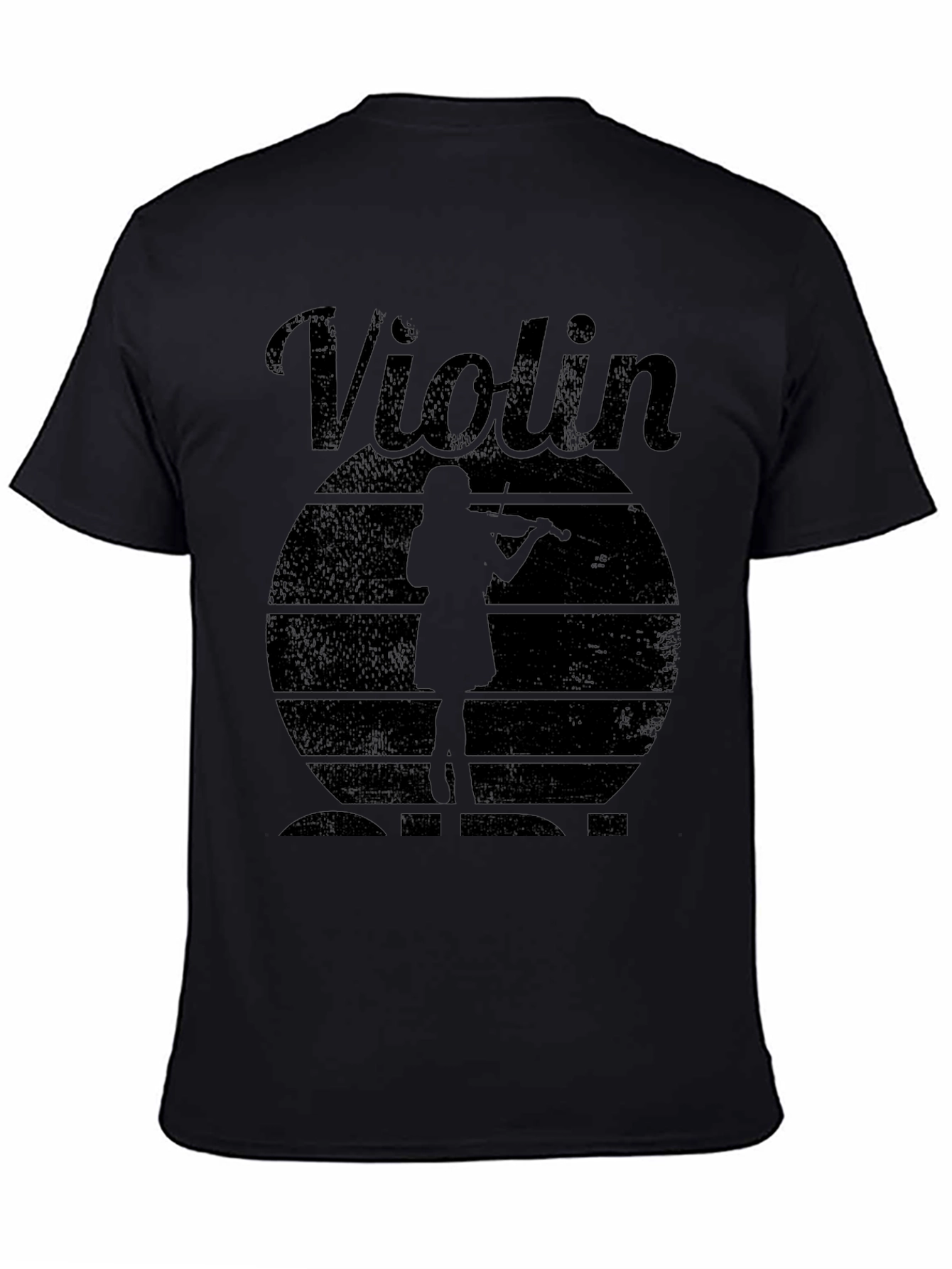 Violin Player Graphic T-Shirt - Musical Style