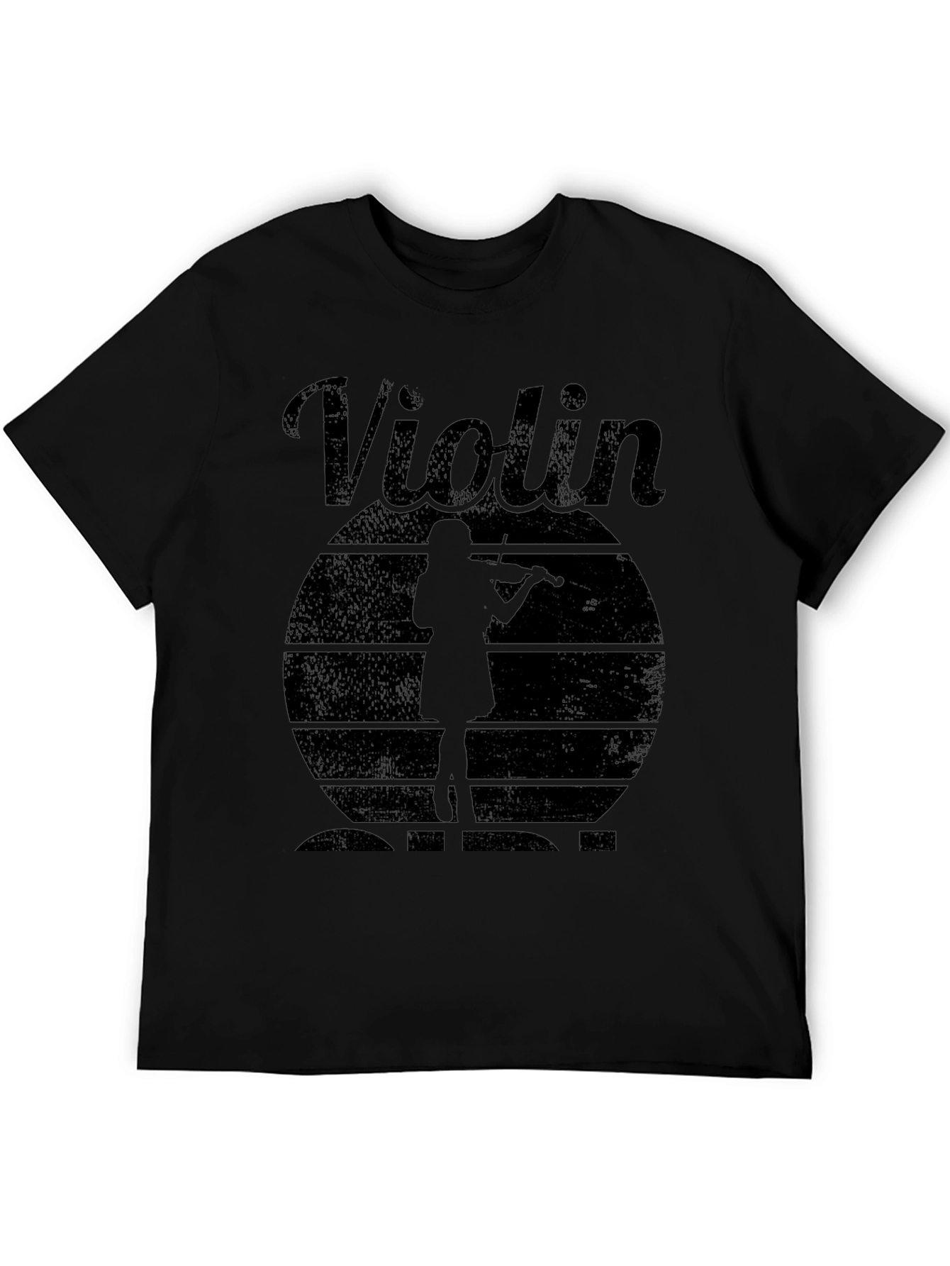 Violin Player Graphic T-Shirt - Musical Style