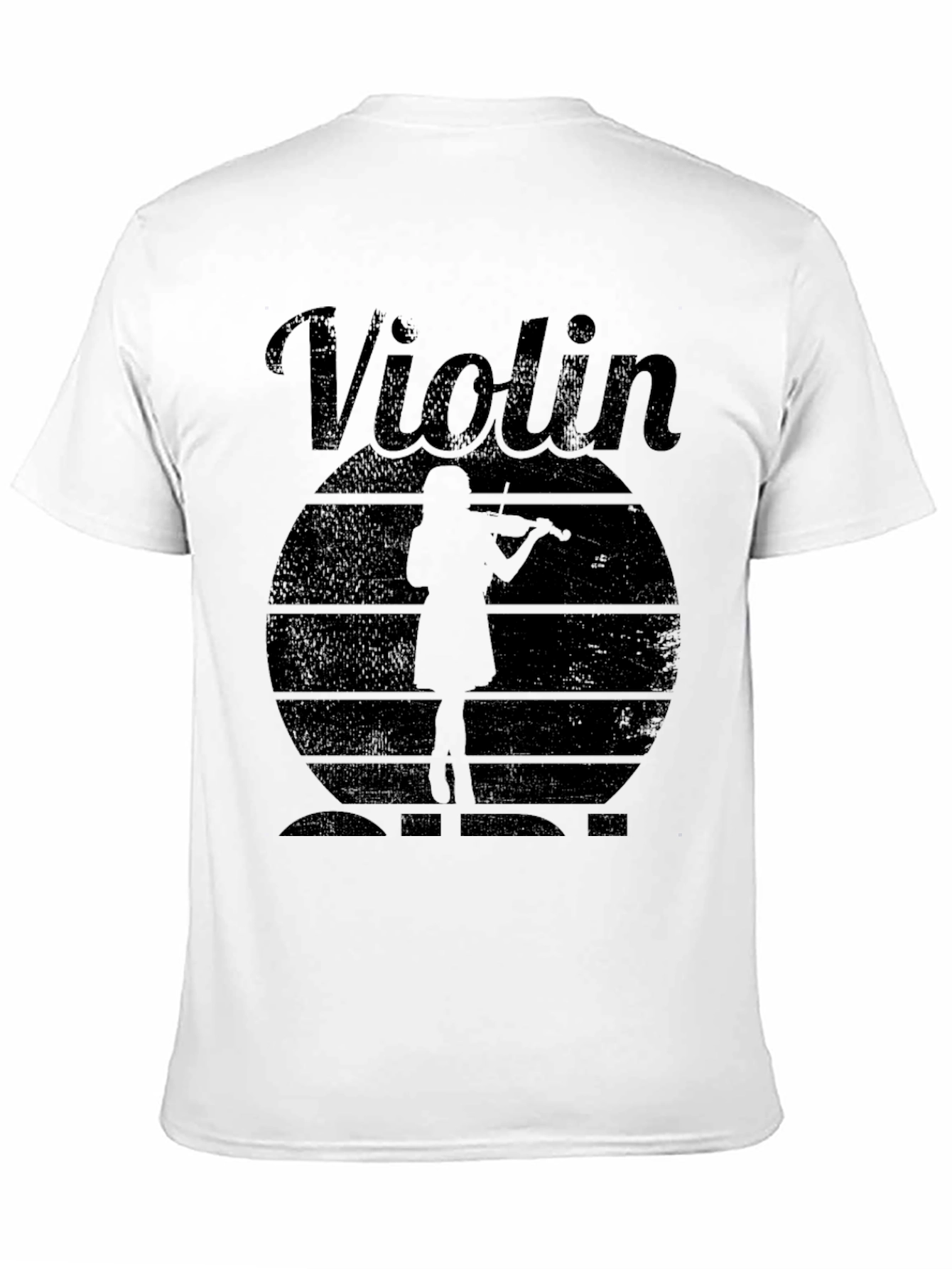 Violin Player Graphic T-Shirt - Musical Style