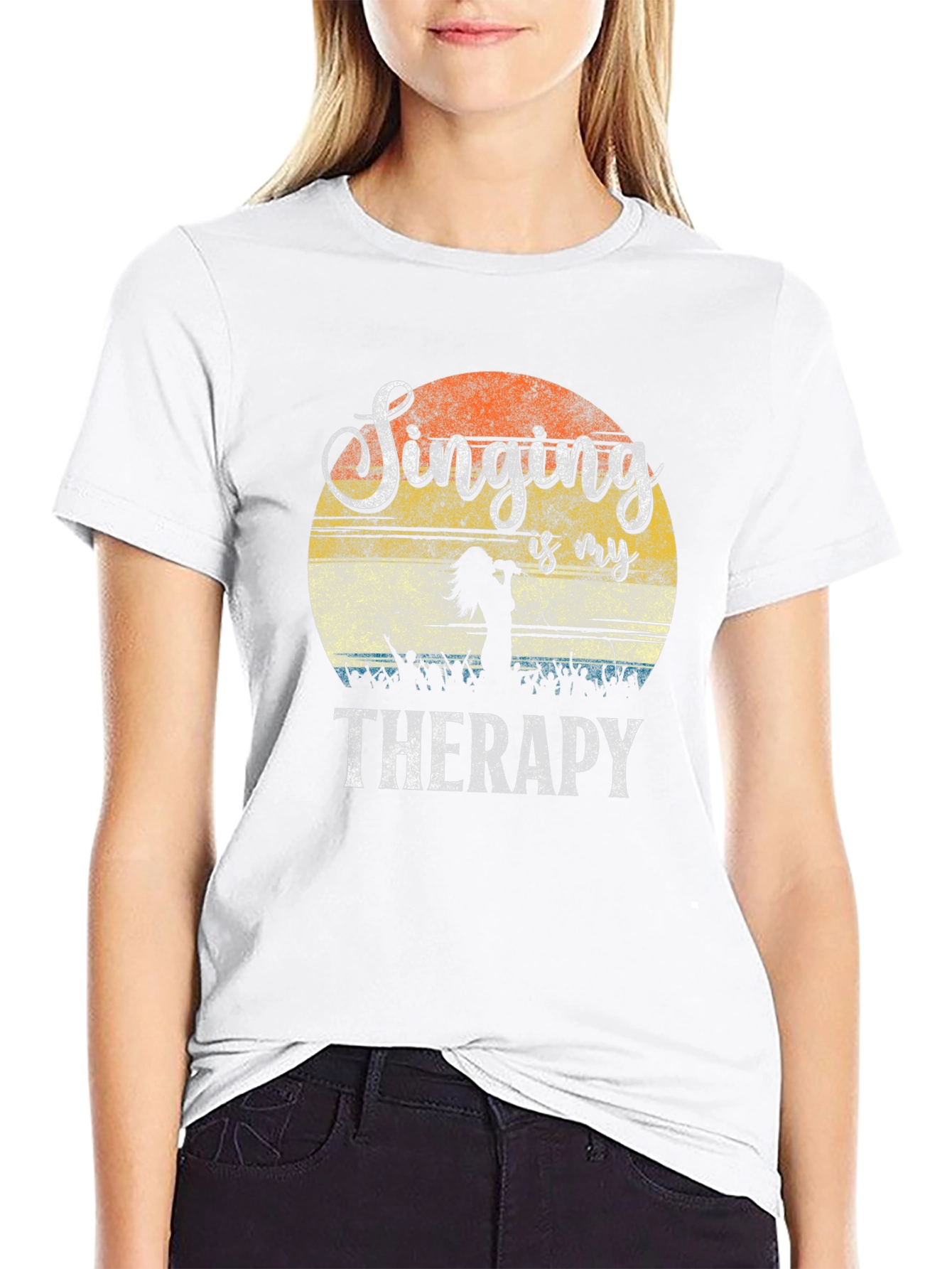 Singing is my Therapy Graphic Tee