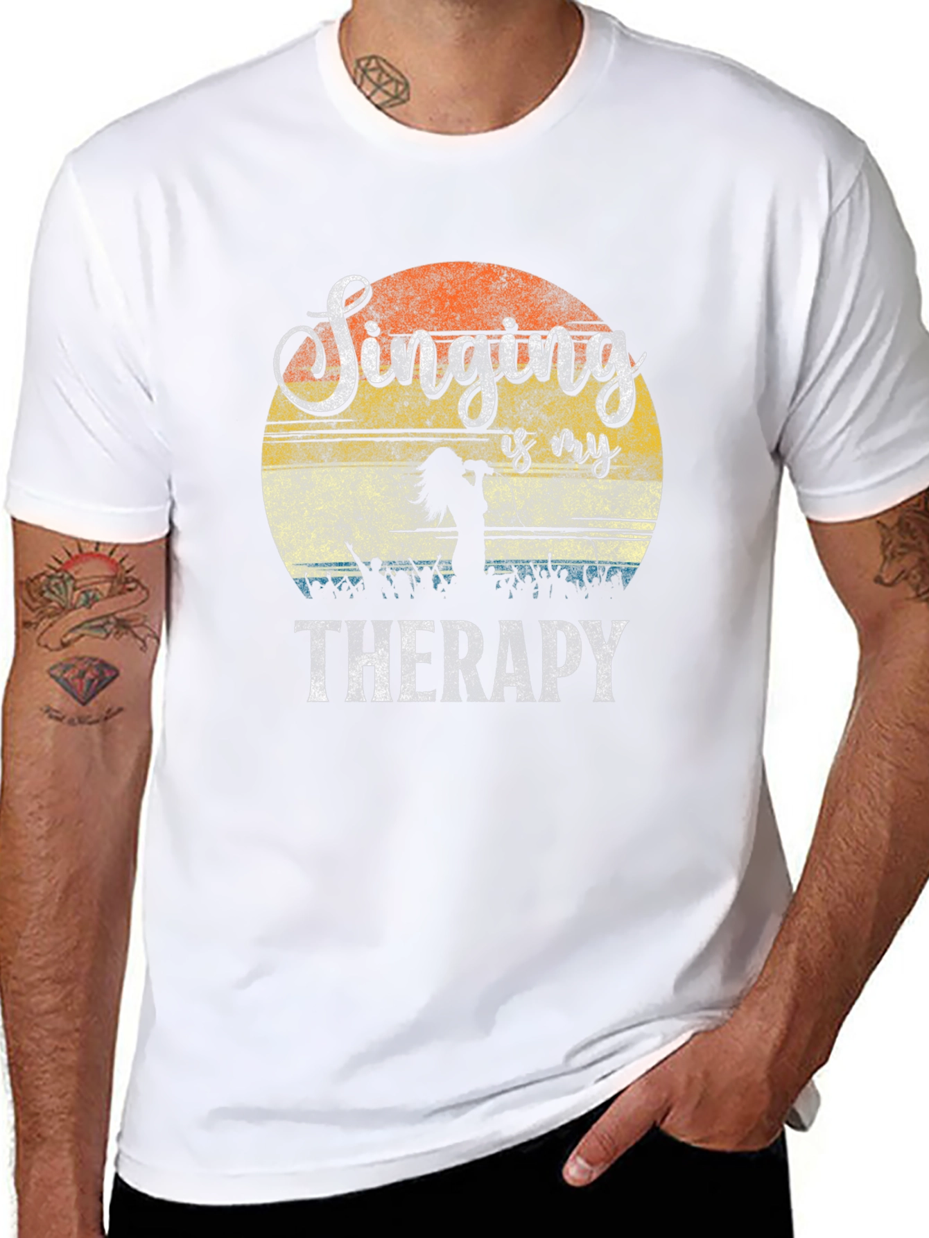 Singing is my Therapy Graphic Tee