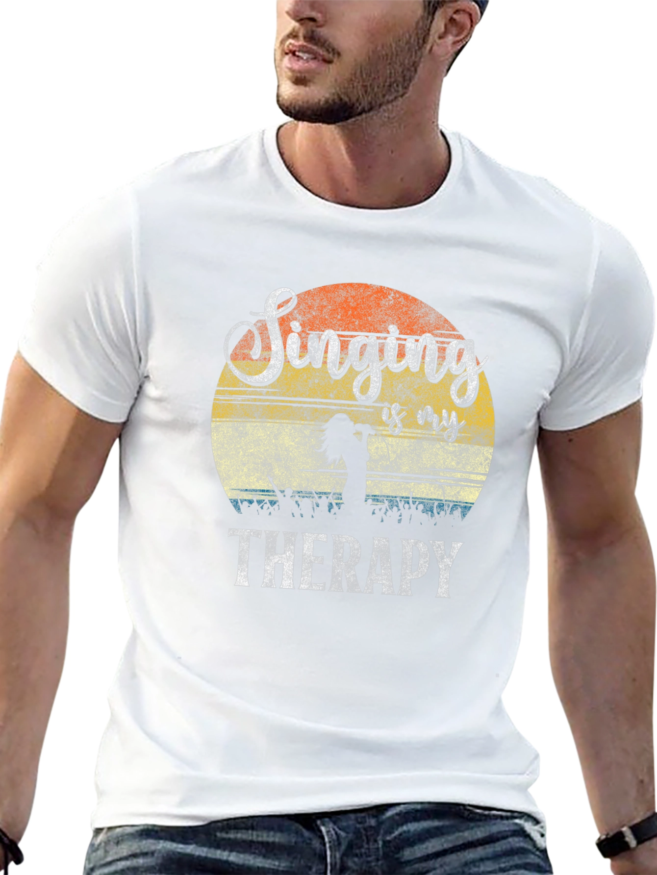 Singing is my Therapy Graphic Tee