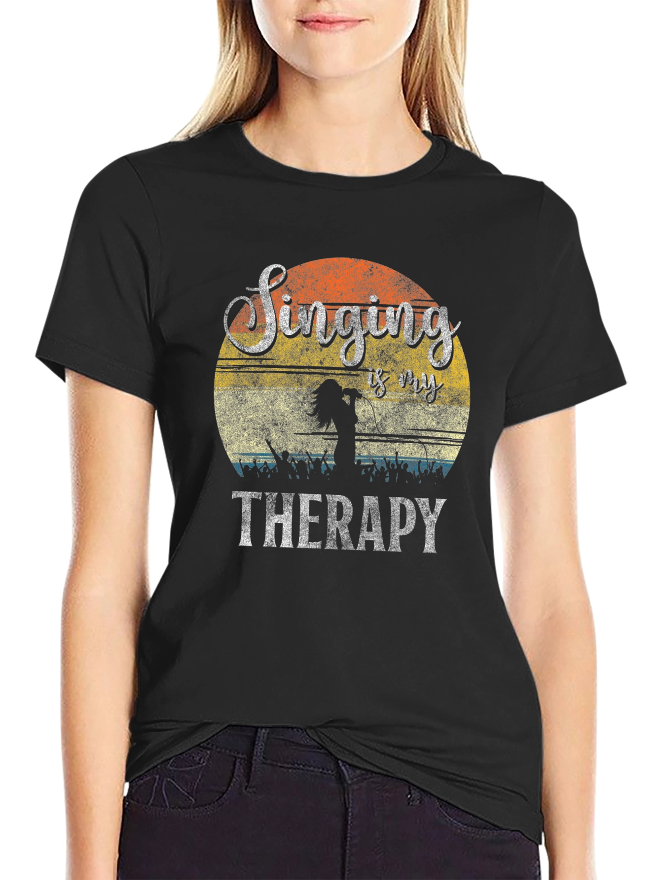 Singing is my Therapy Graphic Tee