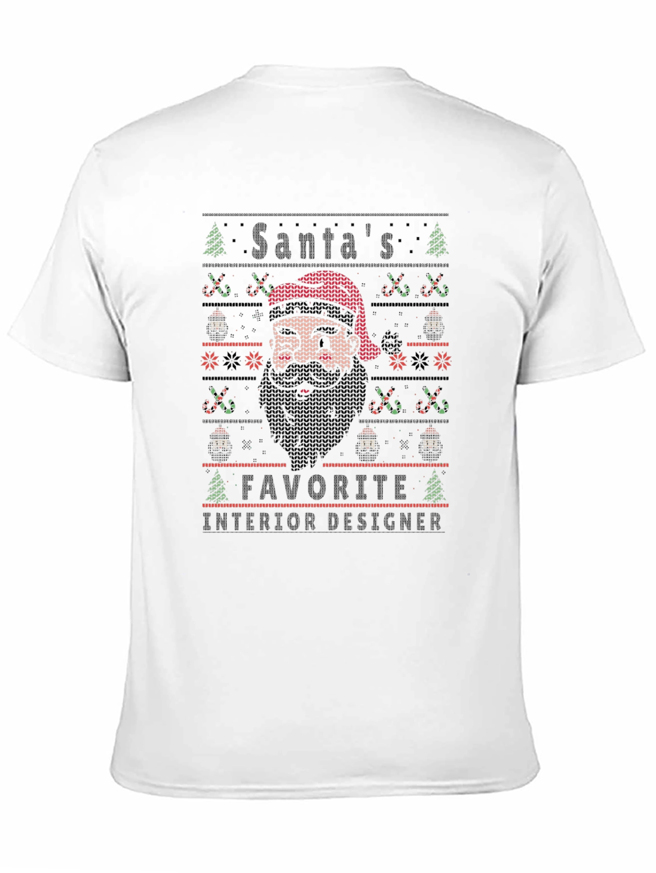 Santas Favorite Interior Designer Christmas T-Shirt