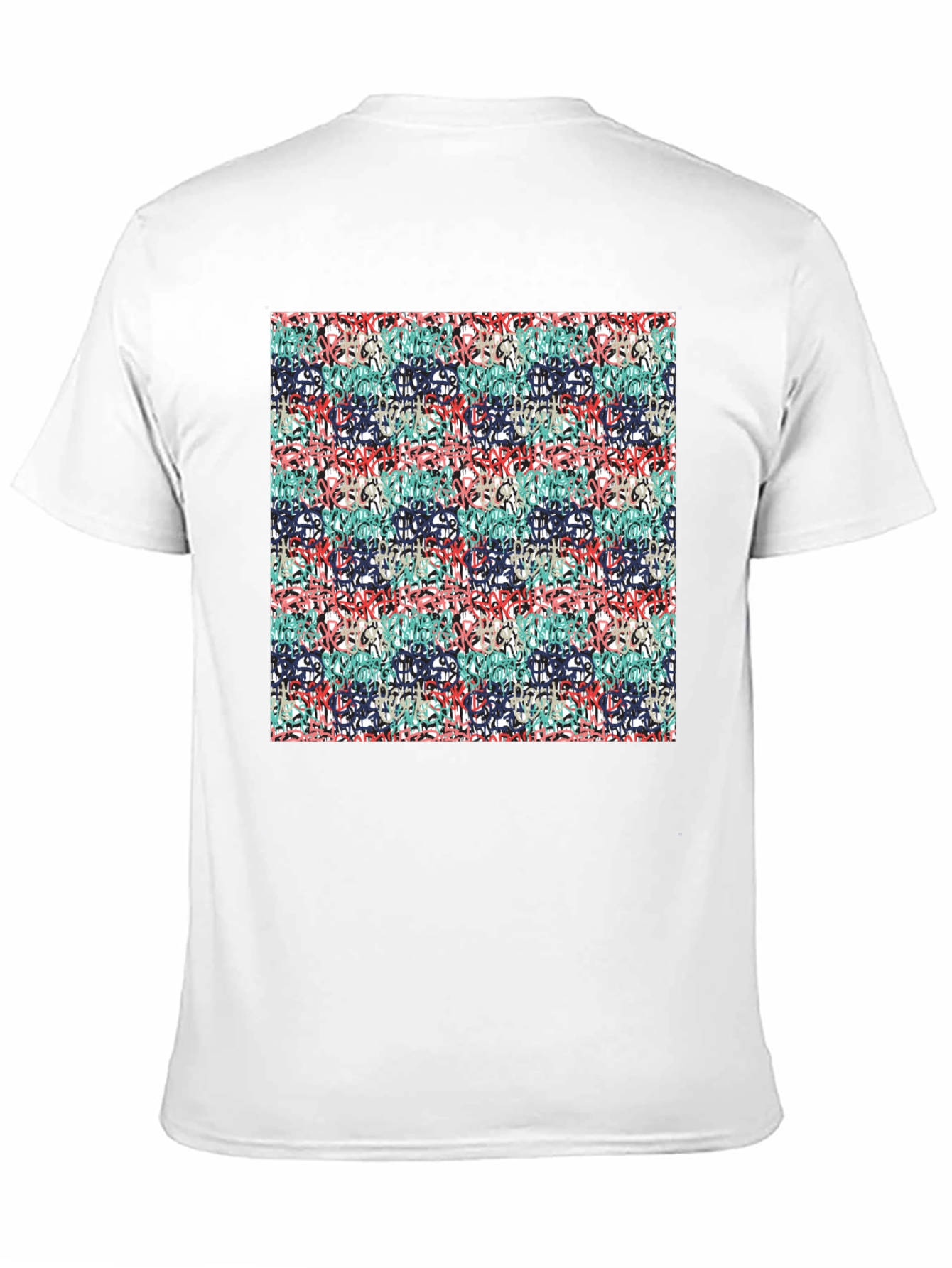 Abstract Art Mens T-Shirt - Vivid Graphic Tee
