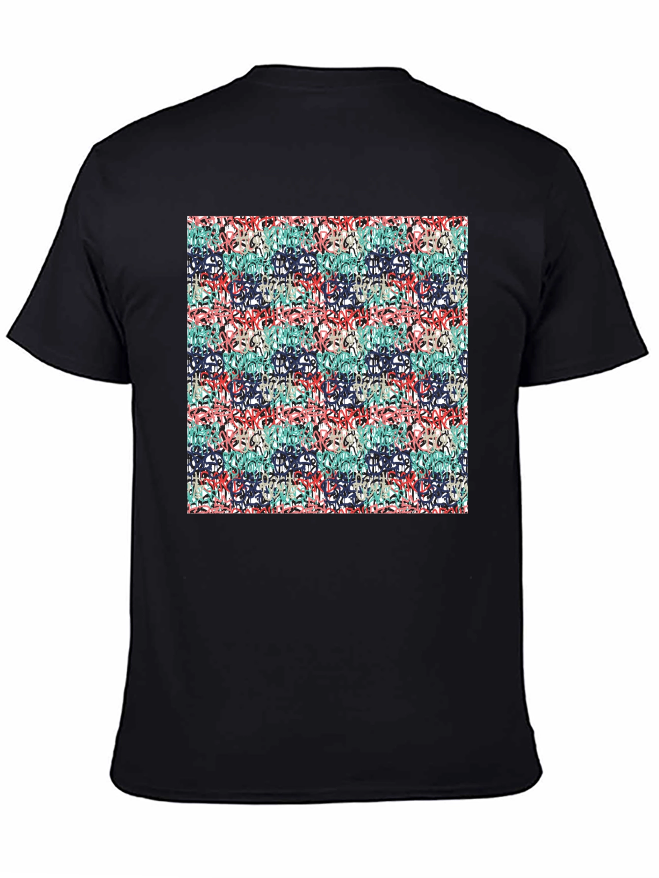 Abstract Art Mens T-Shirt - Vivid Graphic Tee